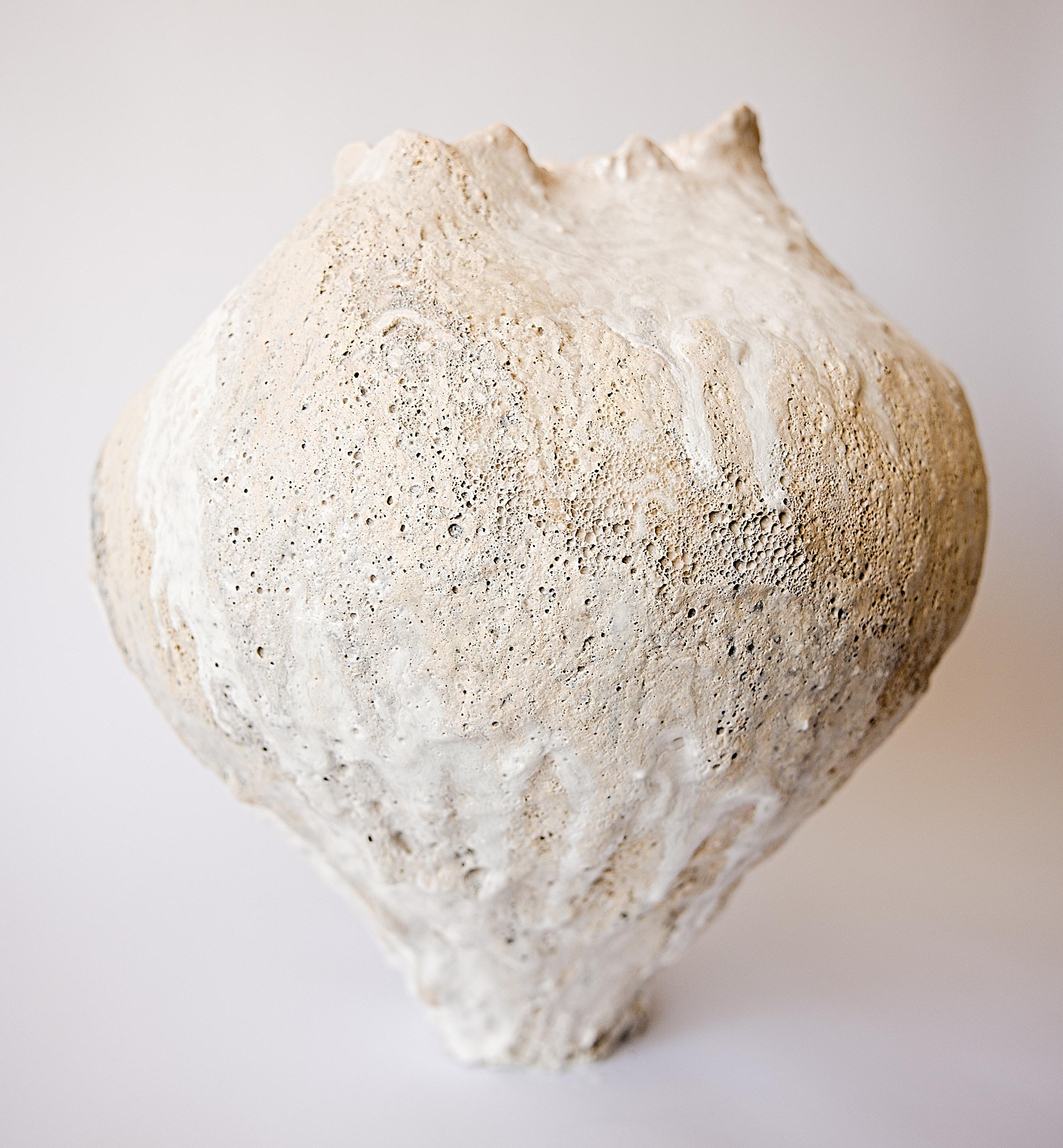 Contemporary Shorebreak Series Free Form Hand Made Vase II For Sale