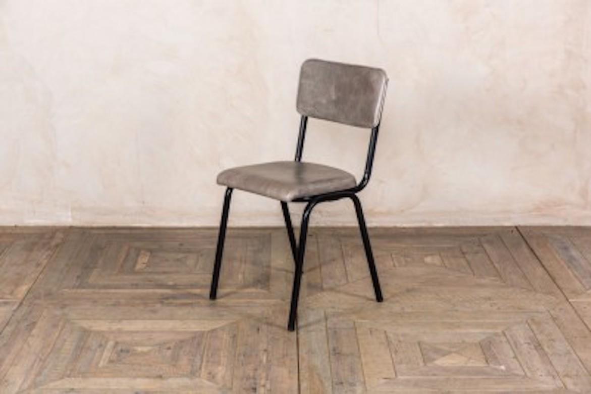 A fine Shoreditch restaurant cafe chairs, 20th century.

Take advantage of this fabulous new line of restaurant cafe chairs for your home or business. 

The 'Shoreditch' seating range is manufactured here in the UK.

Each chair has a leather