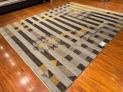 Serapi Rug Gallery’s 8' x 10' Hand-Knotted Wool Modern Area Rug