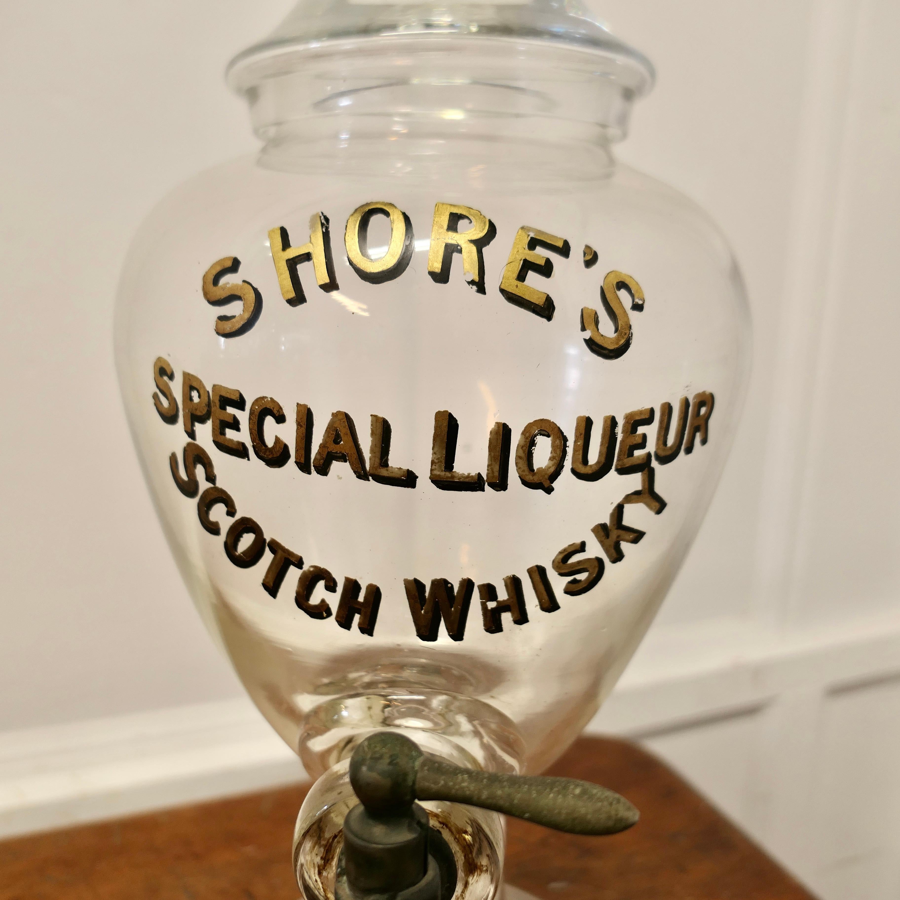 Shore's Spezial Likör Scotch Whiskey Spender Samowar    im Angebot 1