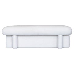 Panca da pranzo SHORN - Soft White Calm Boucle di SHO MODERN