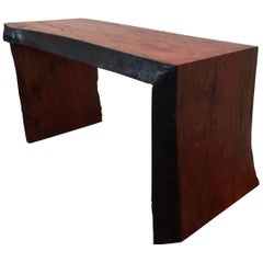 Short Bench in Eucalyptus Wood