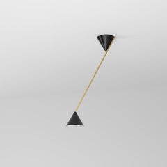Lámpara de techo corta Black Hat de Atelier Areti