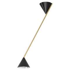 Short Black Hat Ceiling Light by Atelier Areti