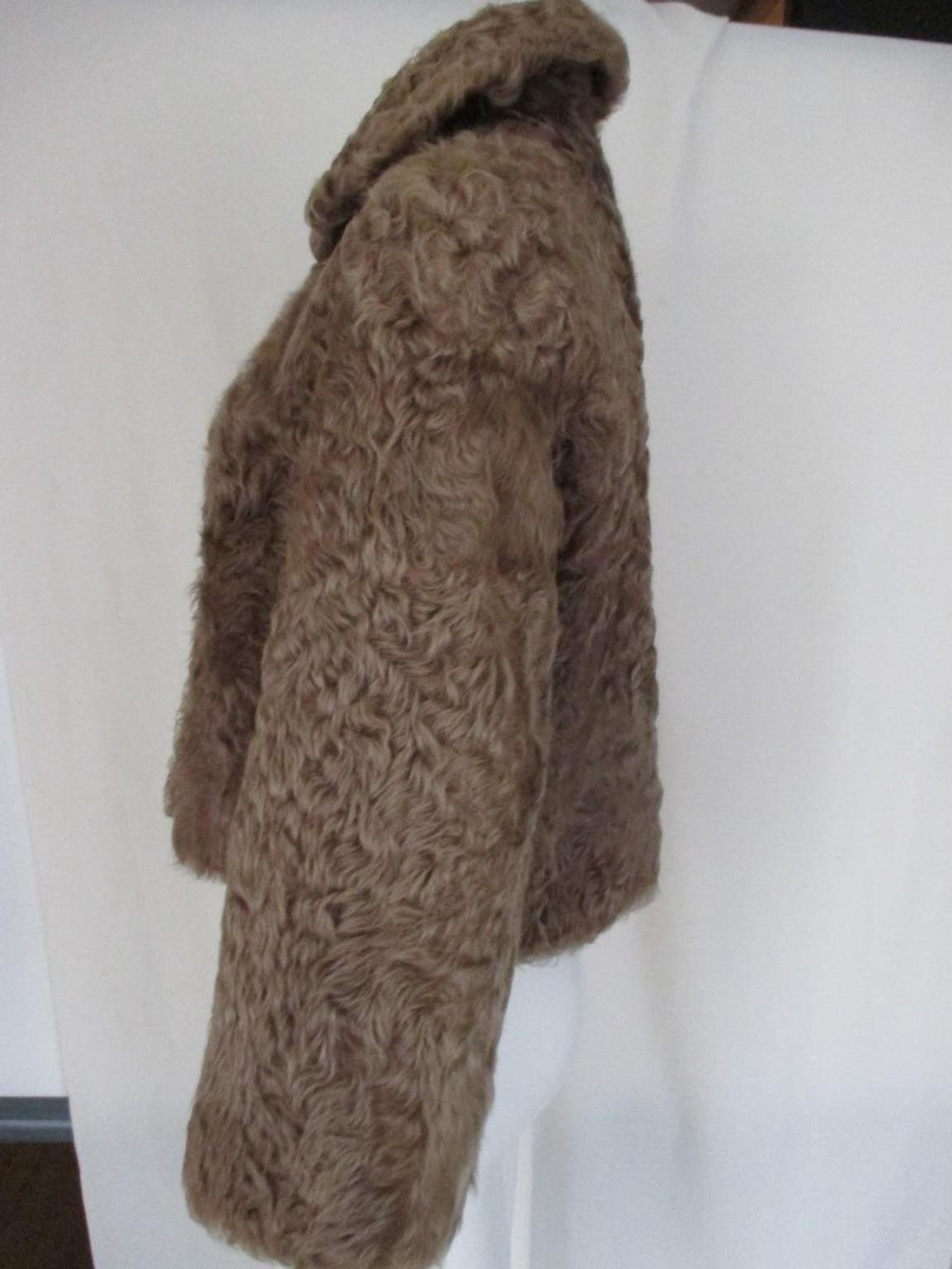 lamb fur coat vintage