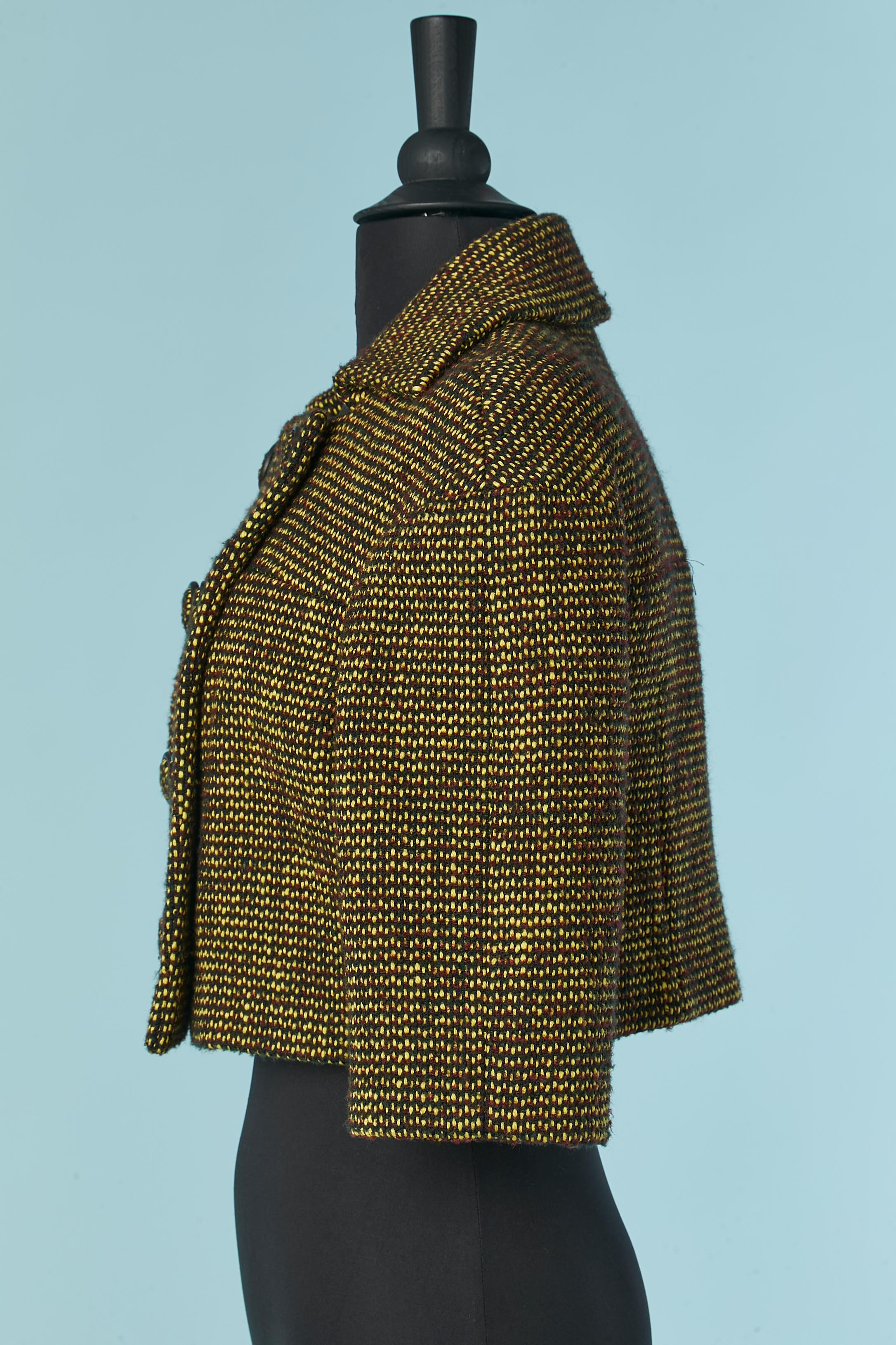 De las mujeres Chaqueta corta cruzada de tweed CHANEL