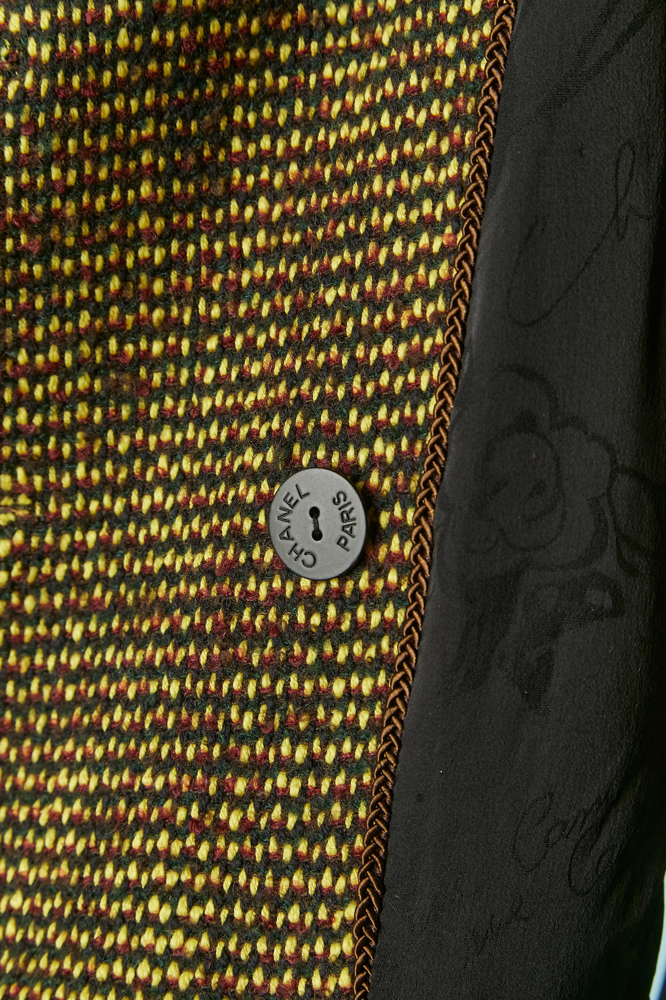 Chaqueta corta cruzada de tweed CHANEL 2