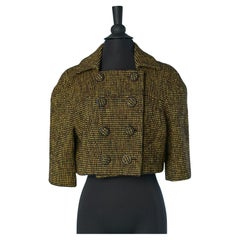 Chaqueta corta cruzada de tweed CHANEL