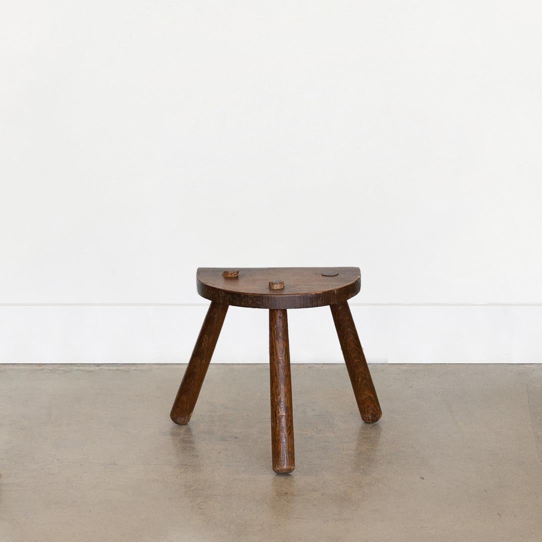 tripod stool wood