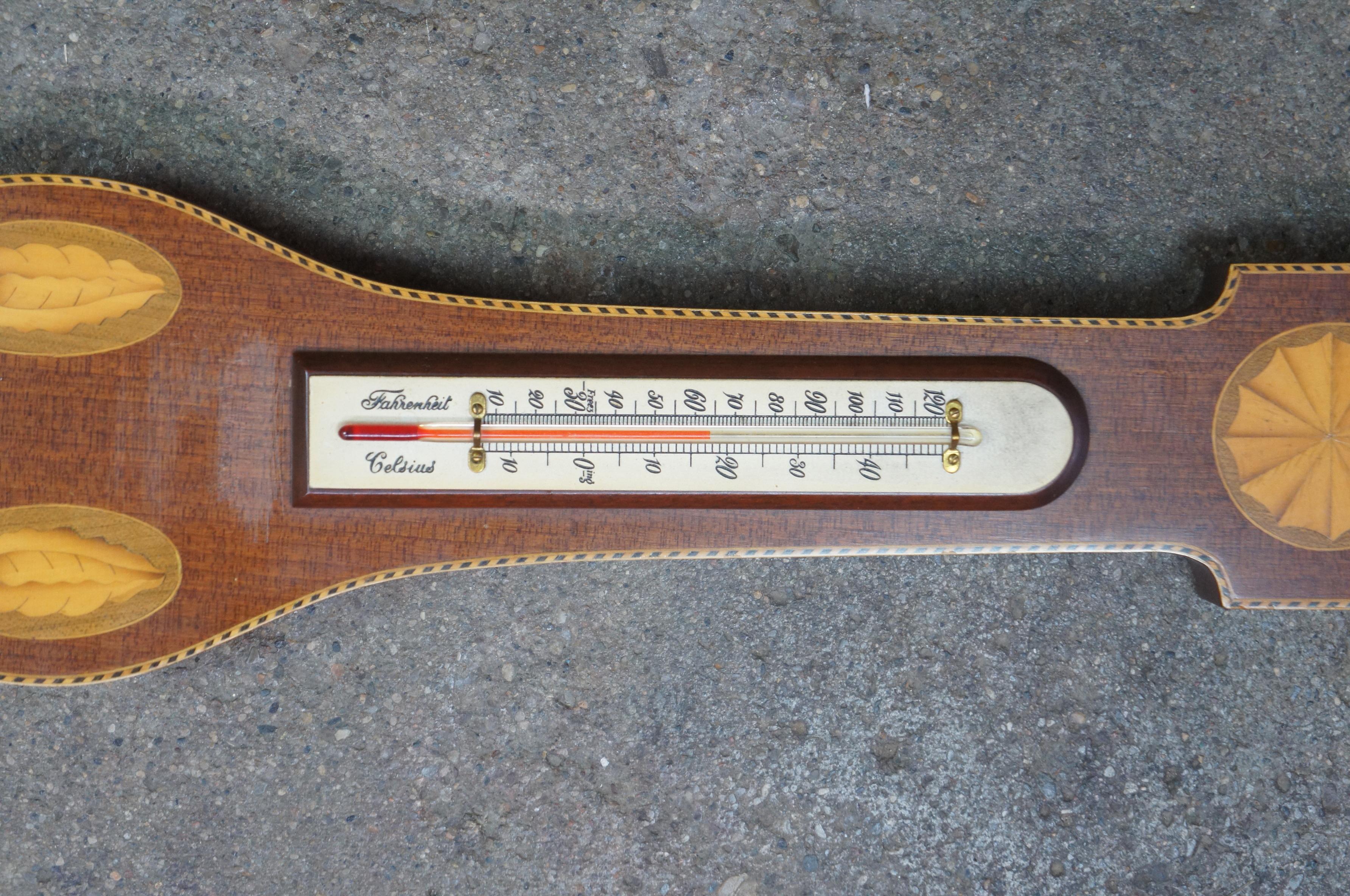 short & mason barometer and thermometer