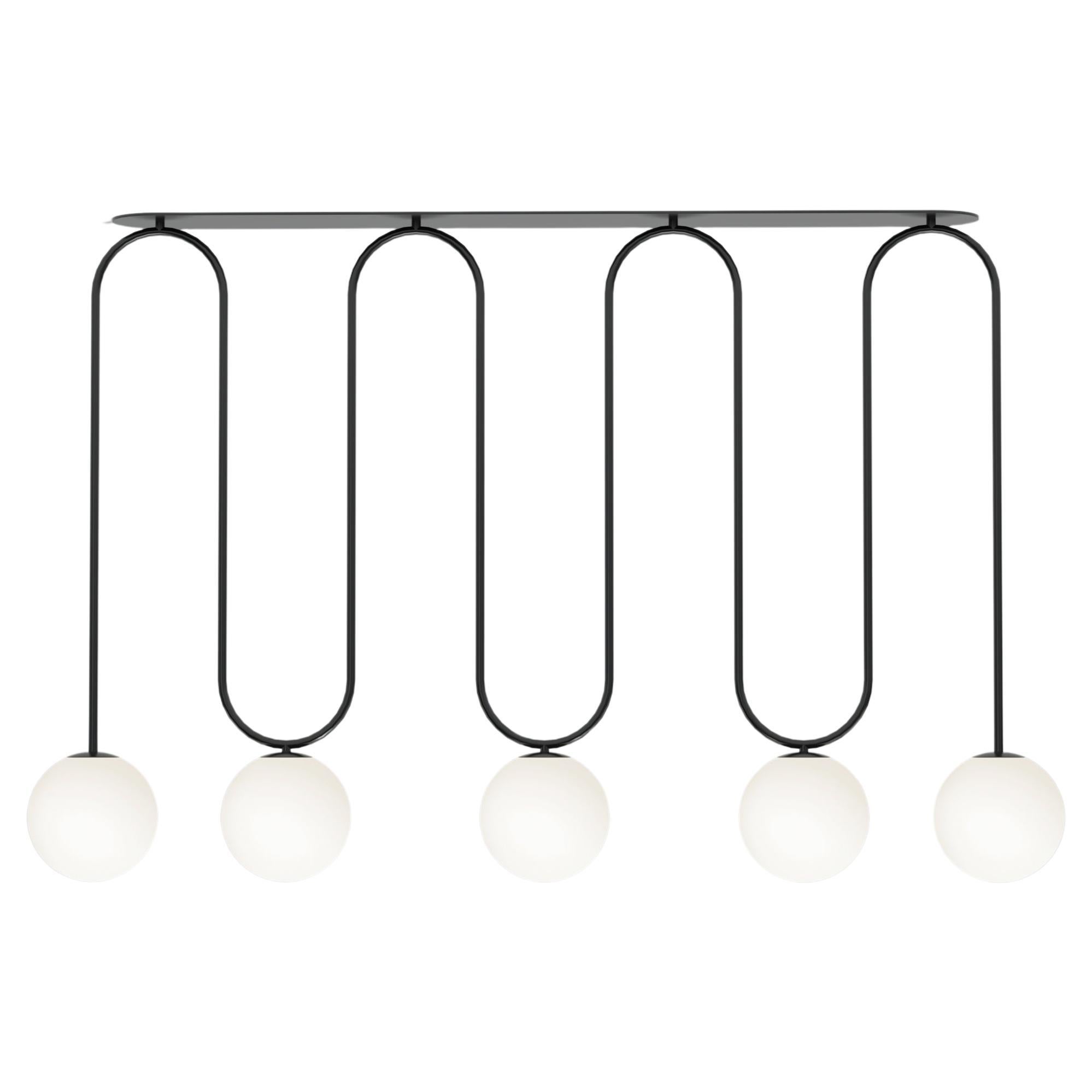 Short Motive Ceiling Light by Atelier Areti