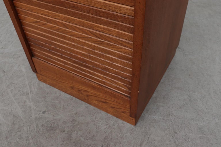 Short Oak File by Eeka with Tambourd Door at 1stDibs short