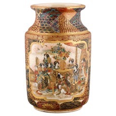 Short Satsuma Vase