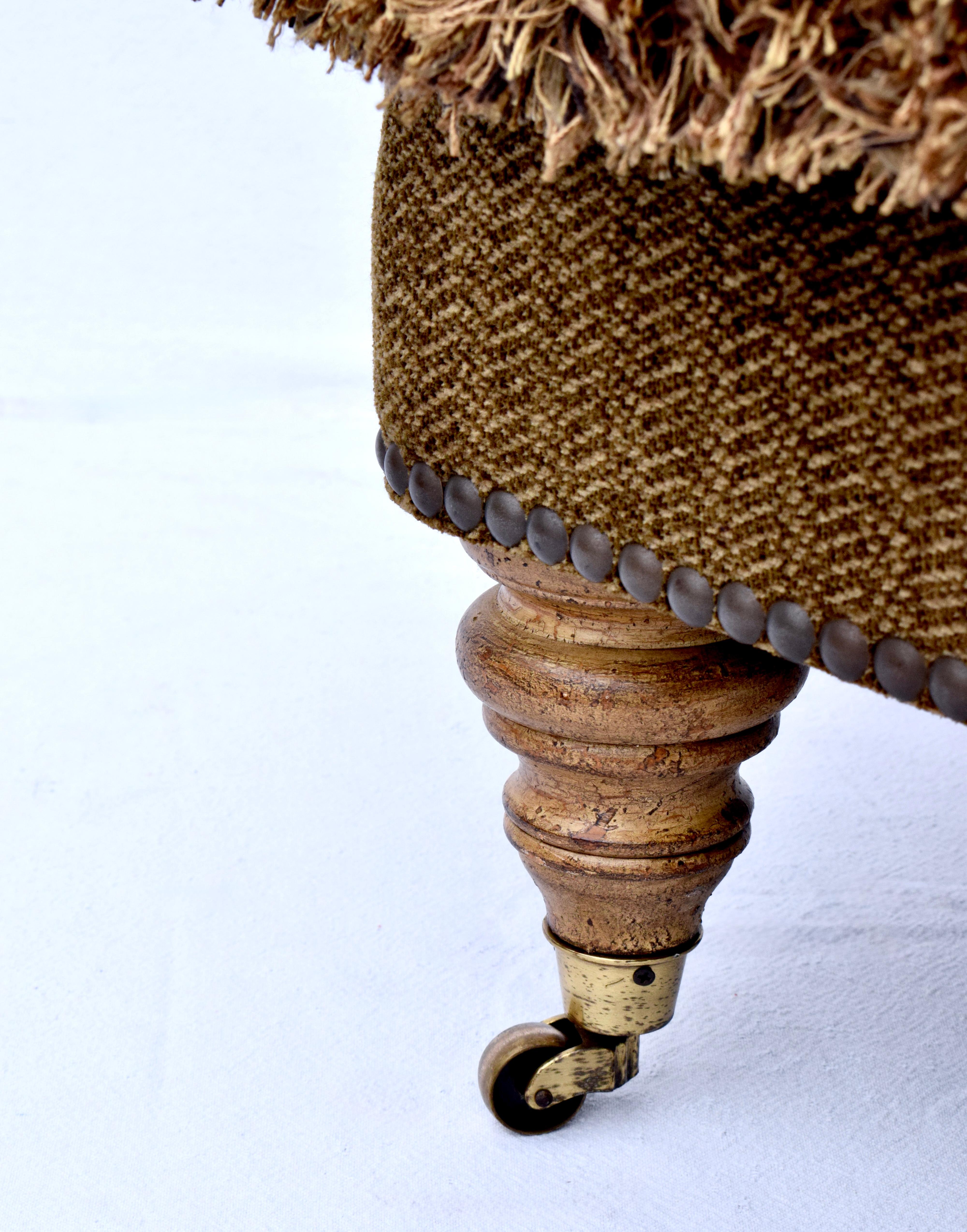Silla de salón con brazos cortos en espiral según George Smith en venta 5