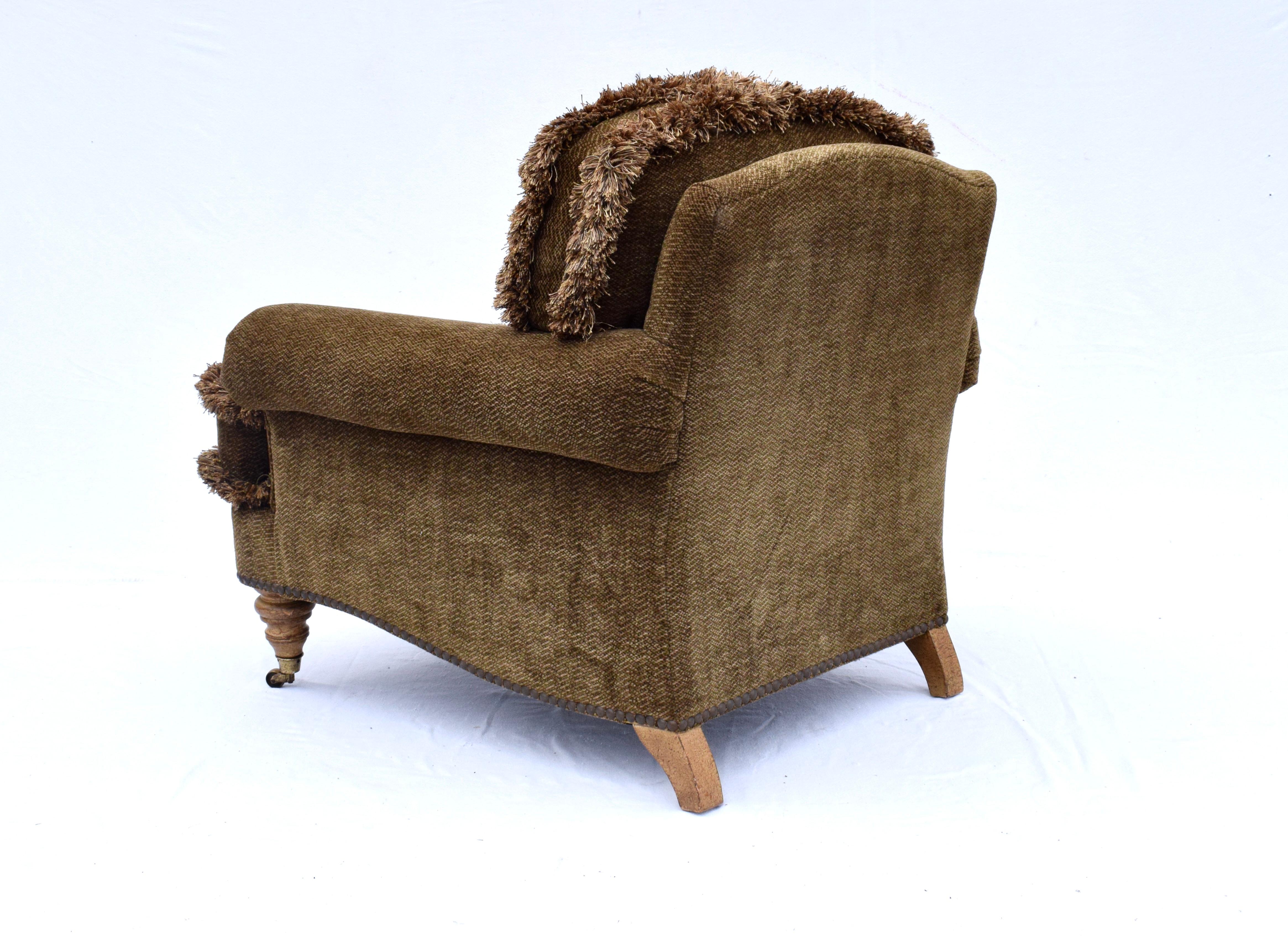 Silla de salón con brazos cortos en espiral según George Smith en venta 1