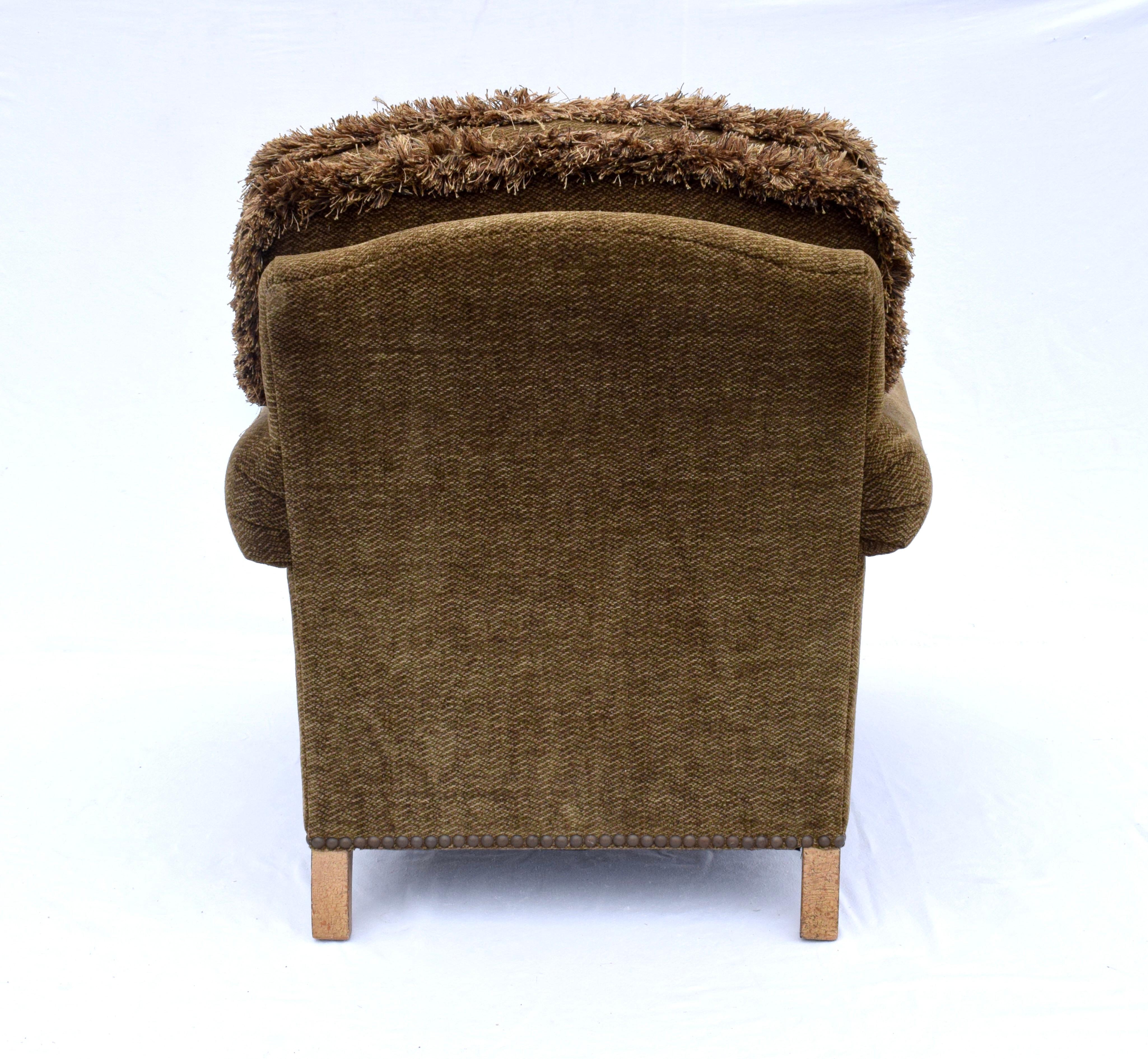 Silla de salón con brazos cortos en espiral según George Smith en venta 2