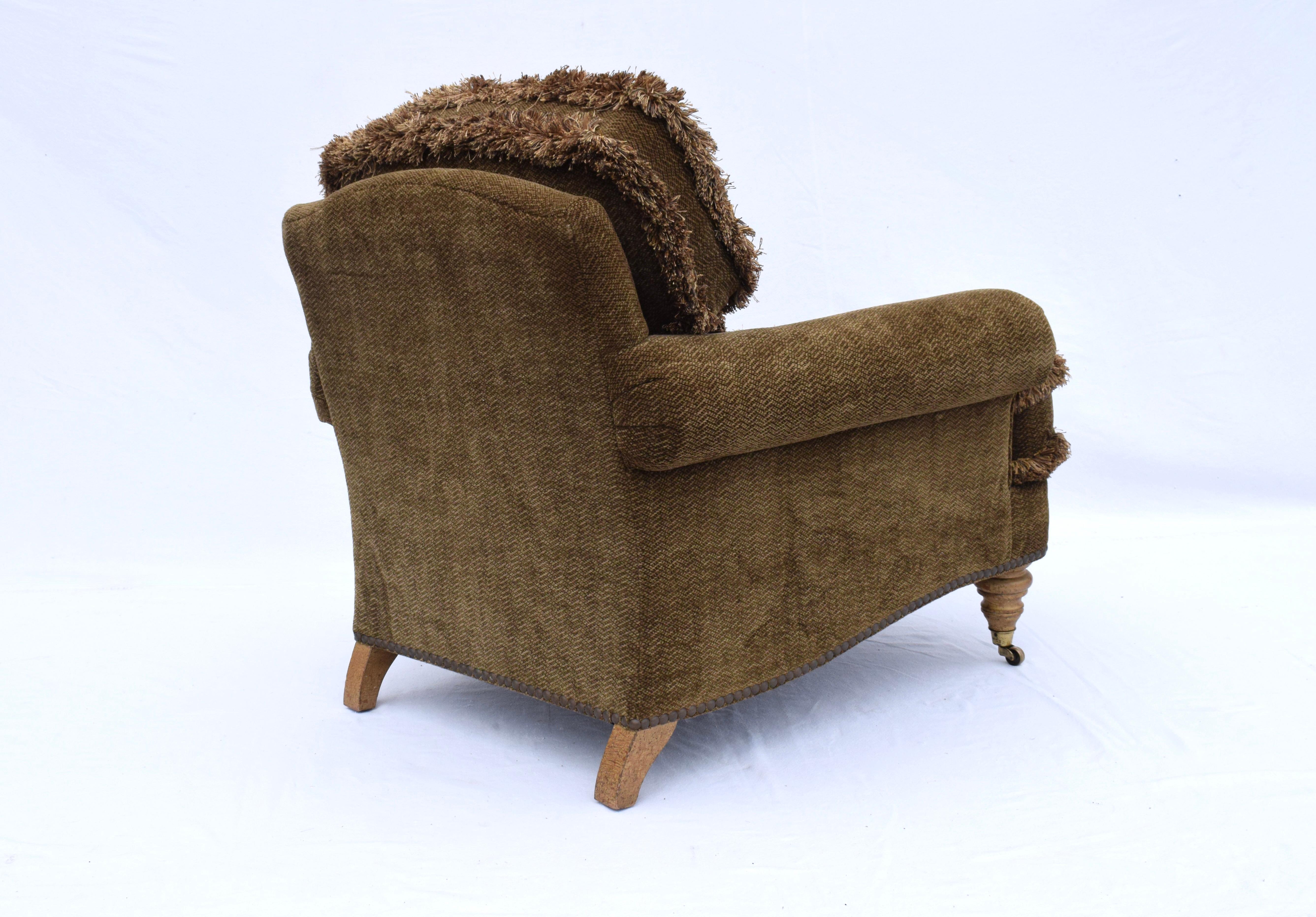 Silla de salón con brazos cortos en espiral según George Smith en venta 3
