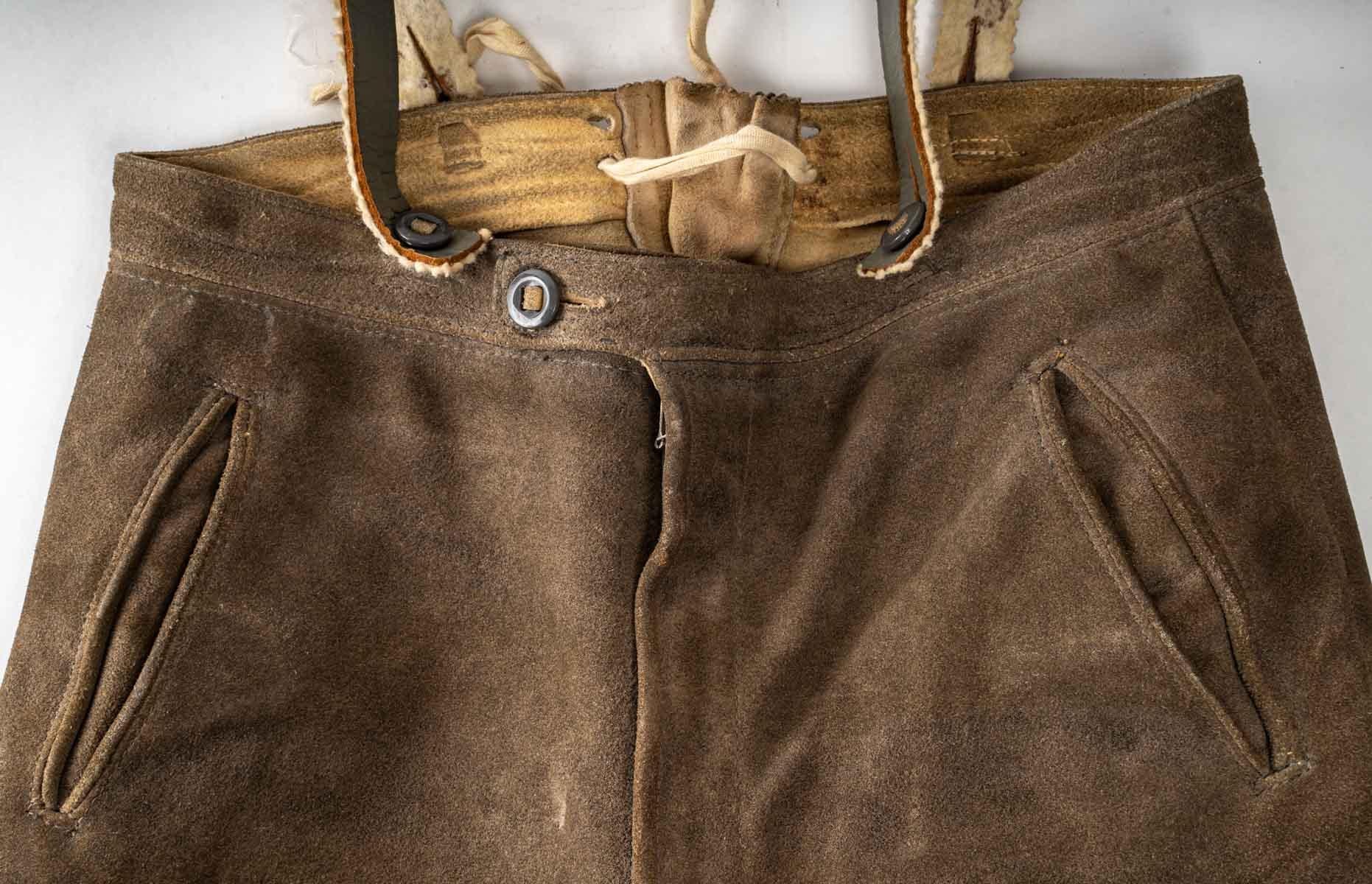 20th Century Short Trousers with Braces from Tyrol