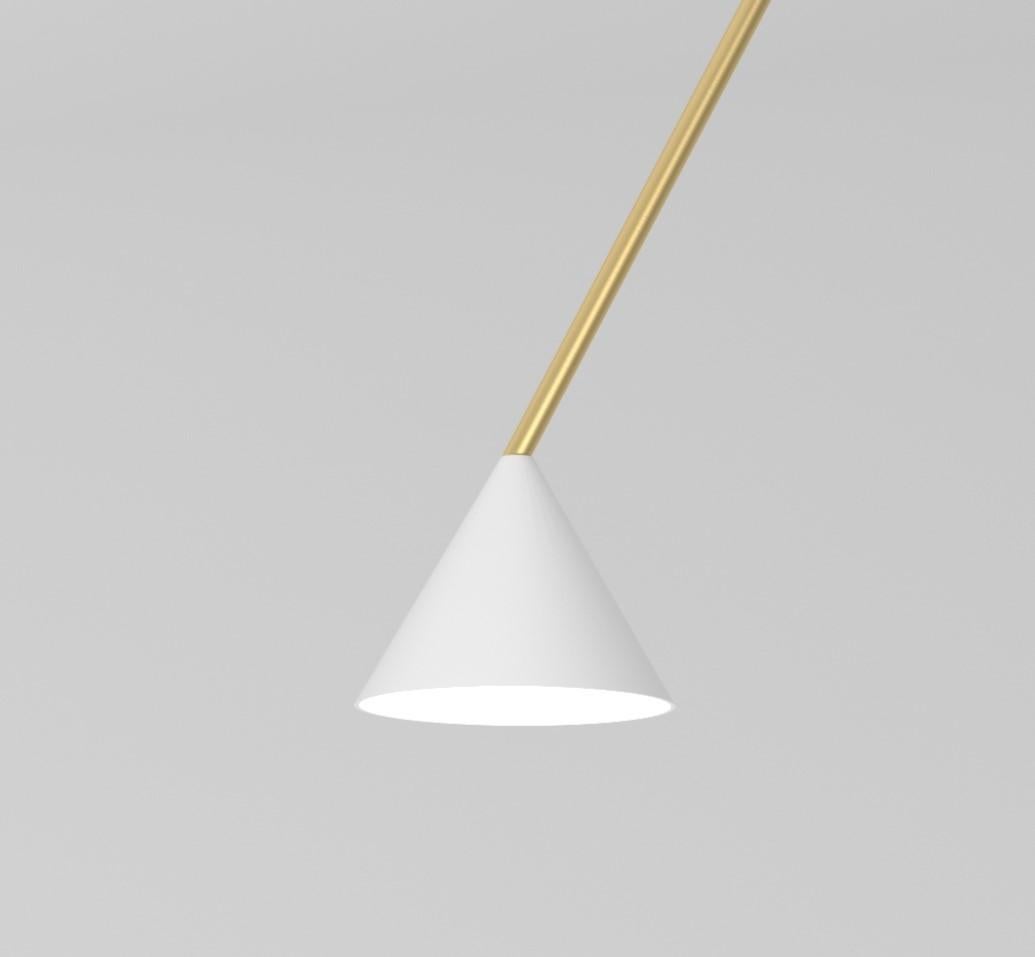 Postmoderne Plafonnier Short White Hat par Atelier Areti en vente