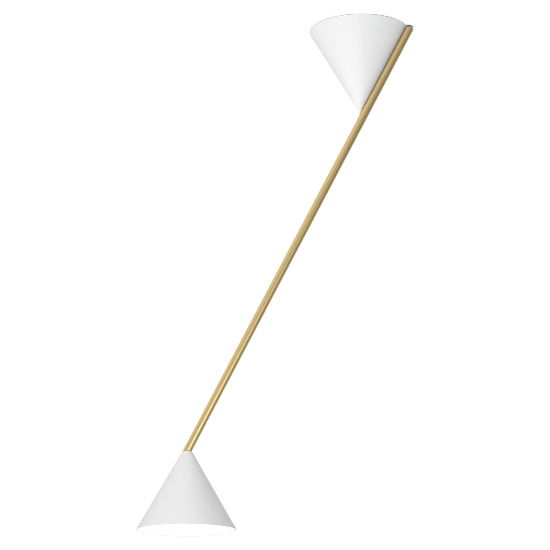 Plafonnier Short White Hat par Atelier Areti