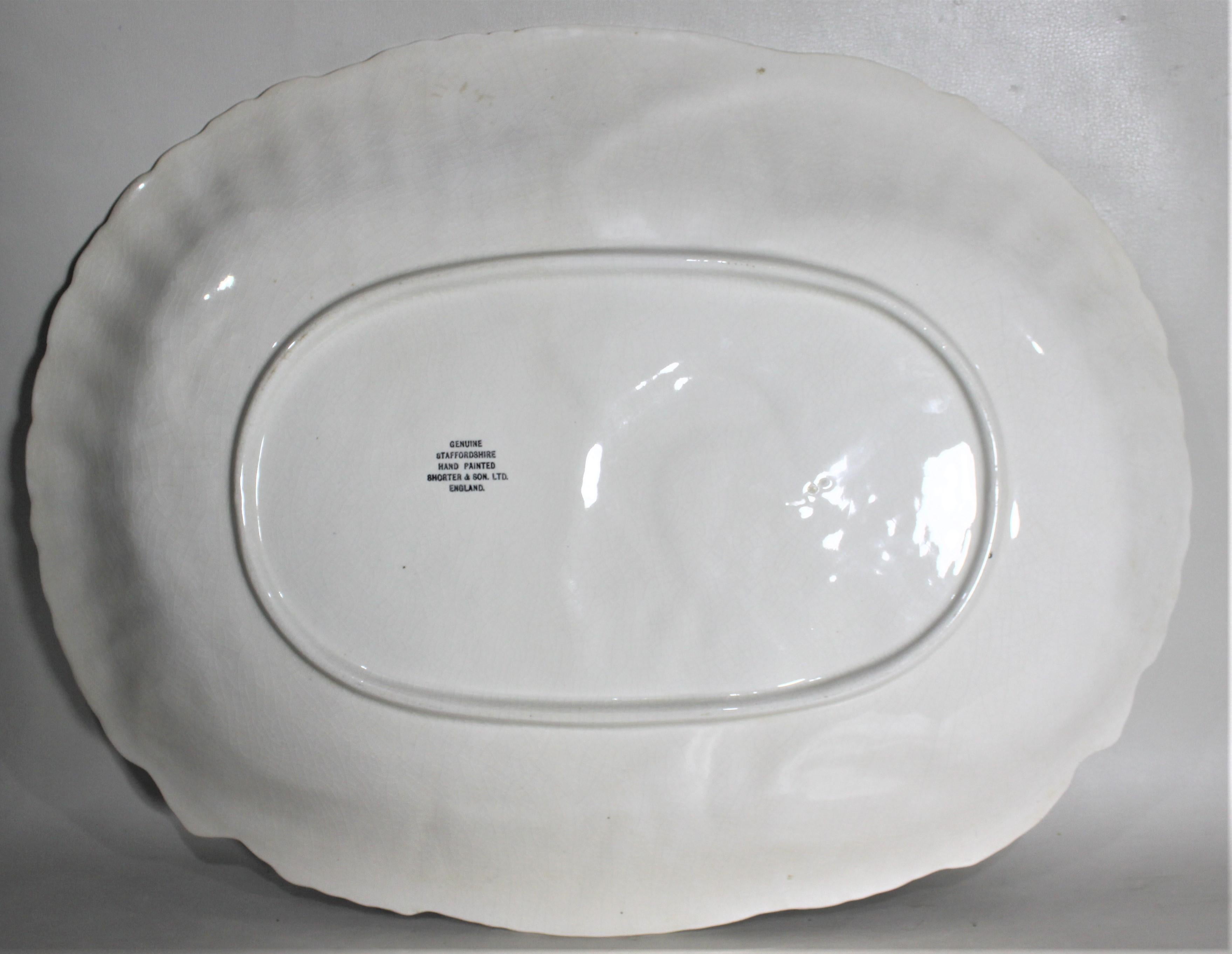 20th Century Shorter & Sons English Turkey Platter and Serving Dish Set For Sale