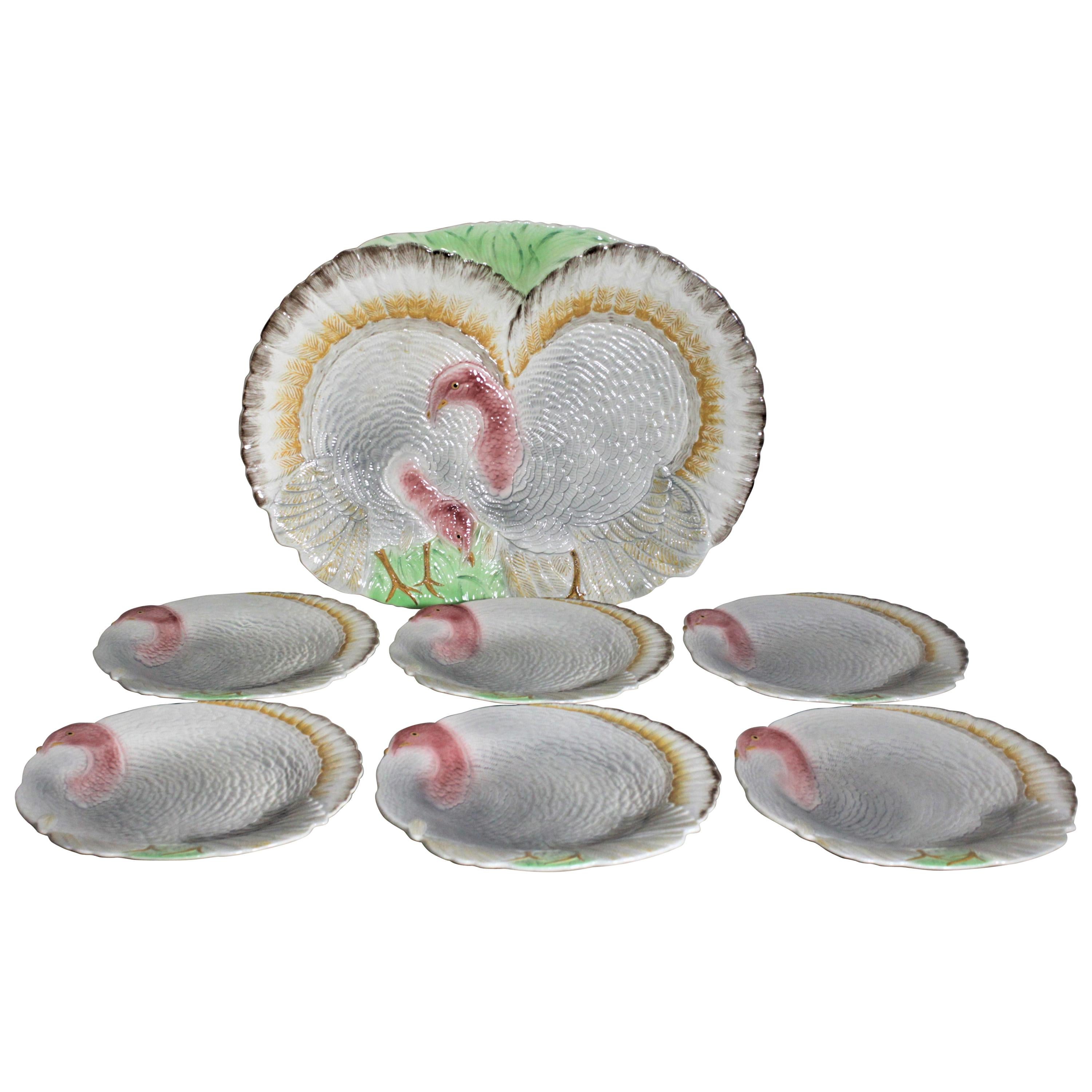 Shorter & Sons English Turkey Platter and Serving Dish Set For Sale