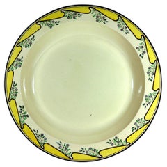 Lavabo inglés de cerámica cremosa de Shorthose & Heath, circa 1795-1815