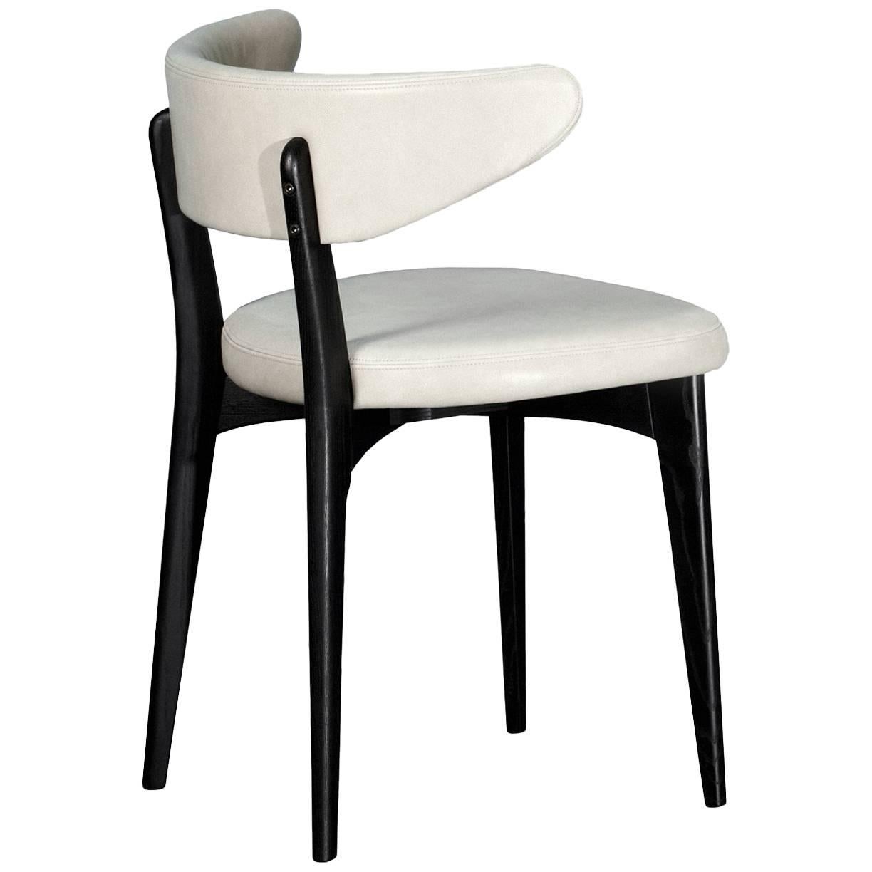 Silla tapizada "Shortwave" con estructura de fresno barnizado by Moroso for Diesel en venta