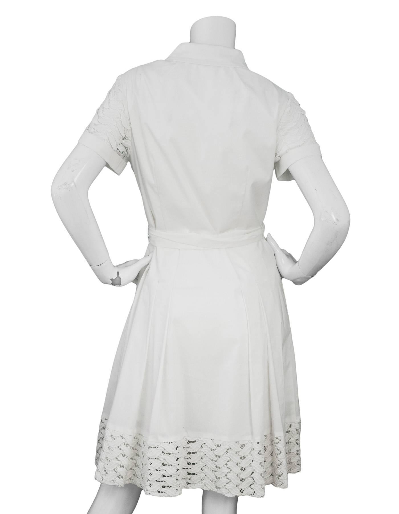 shoshanna white dress