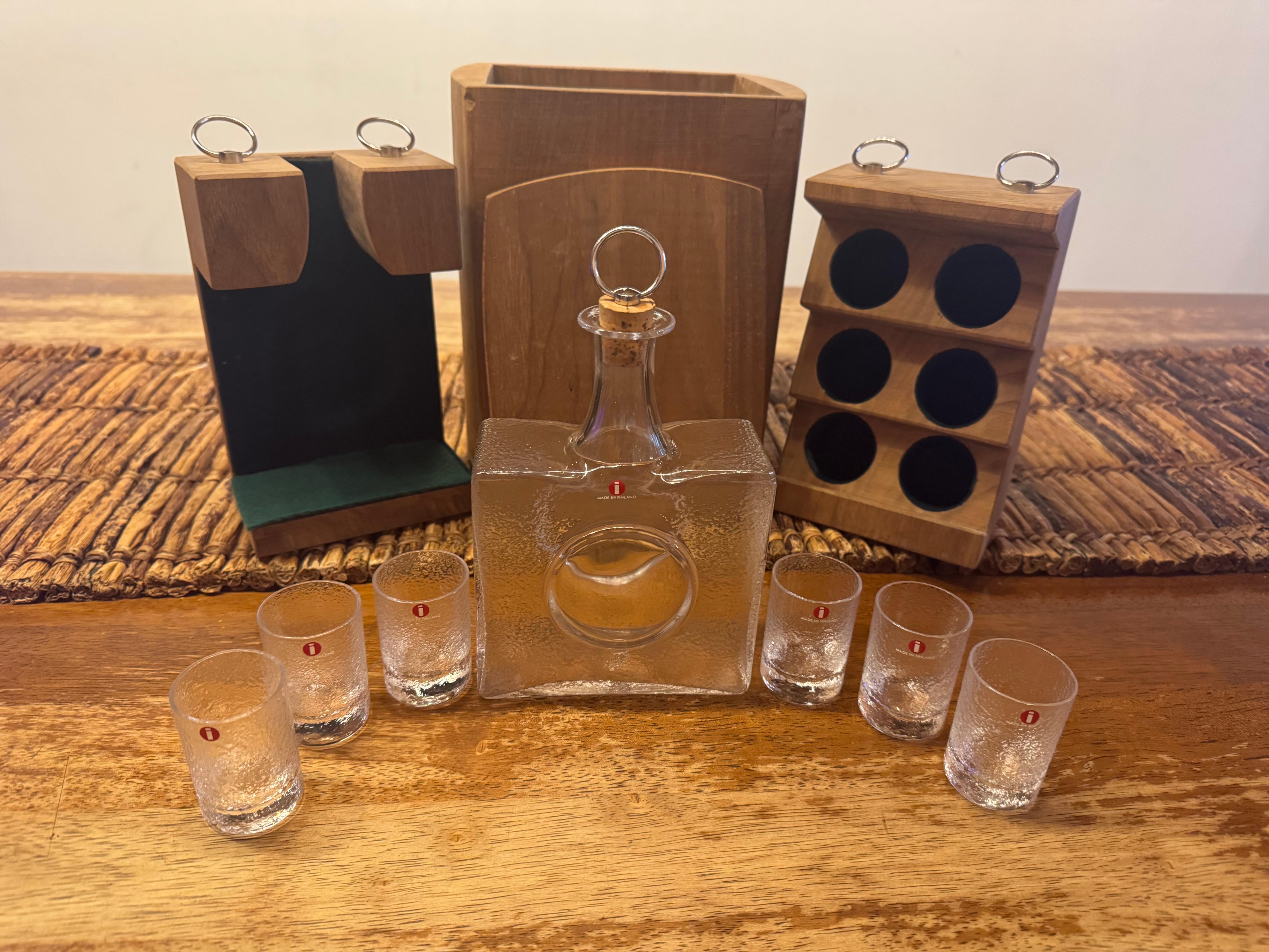 Shot Set Designed by Tapio Wirkkala for Iittala For Sale 9