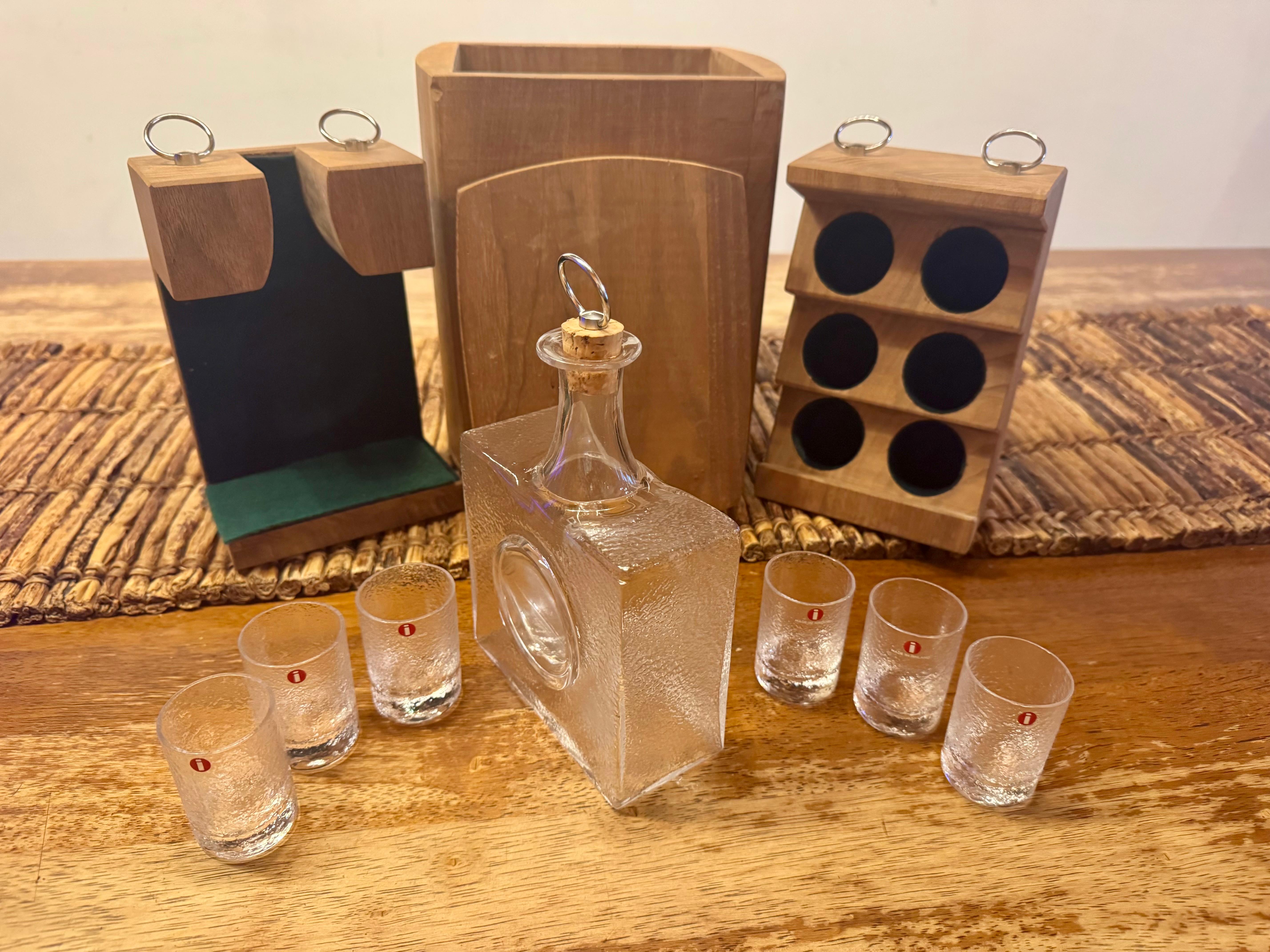Shot Set Designed by Tapio Wirkkala for Iittala For Sale 2