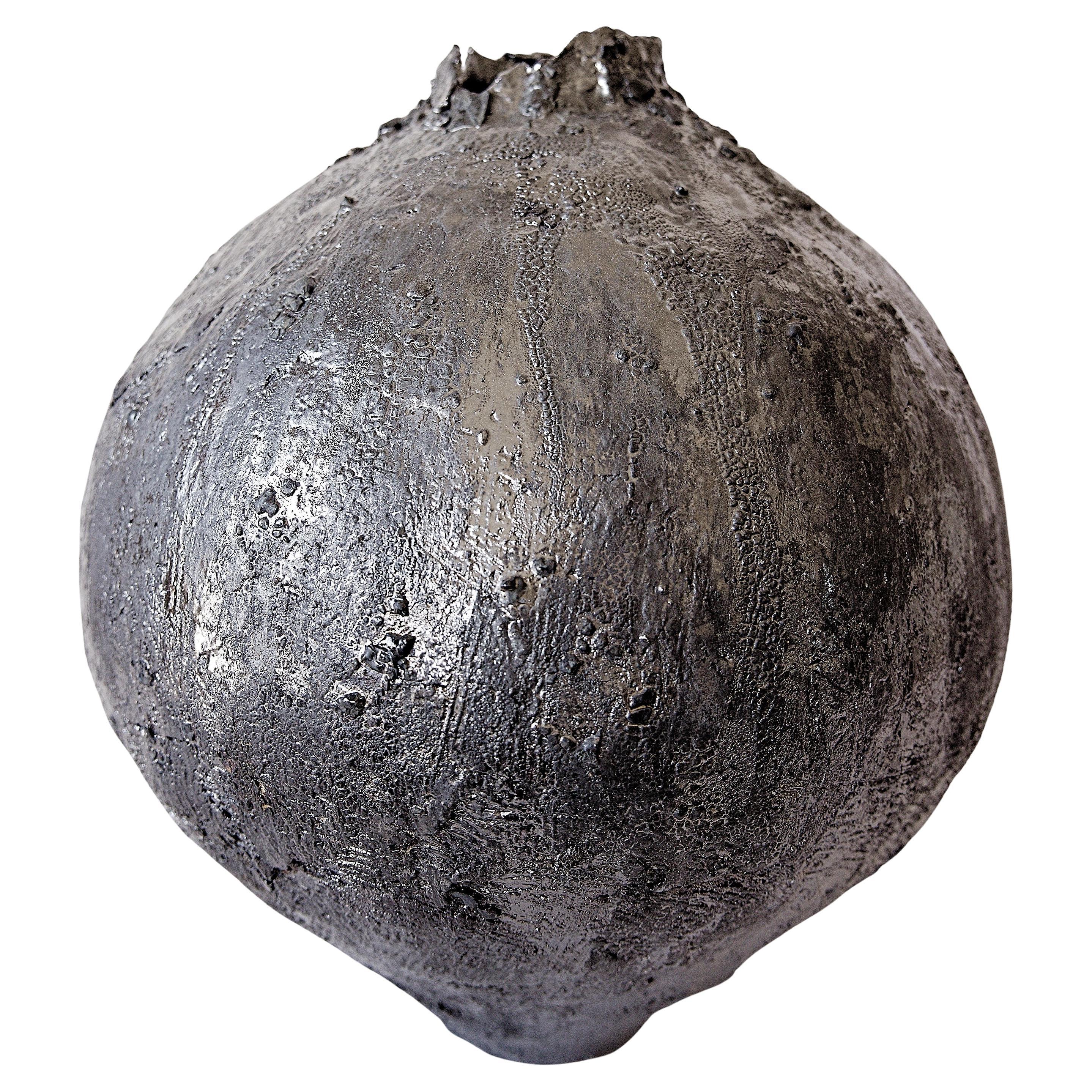 Vasi metallici Shou Sugi Ban Moon