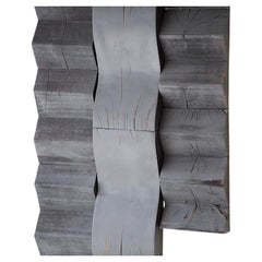 Shou Sugi Ban Wood Wall Panels, Peaks and Waves