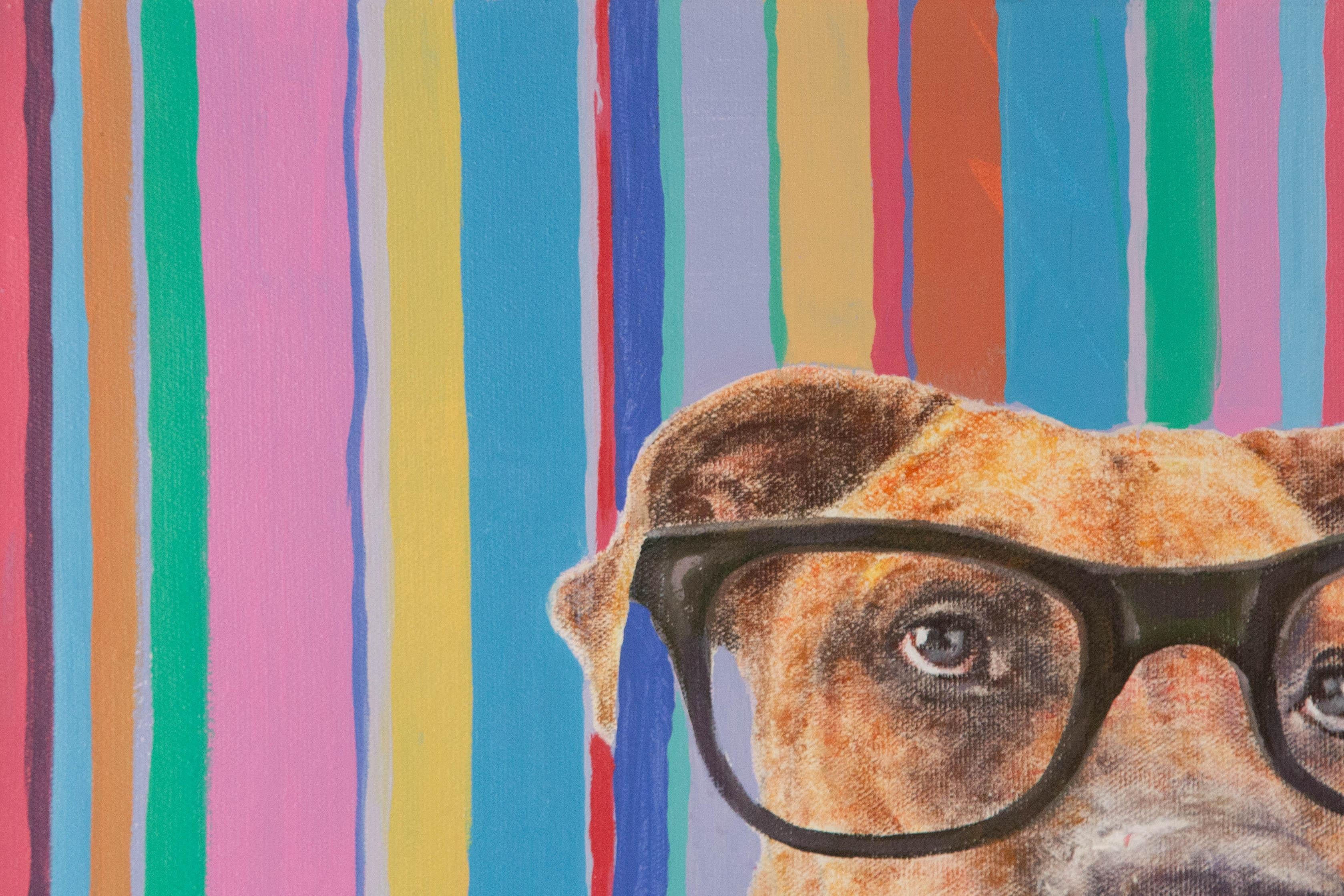 ShouZhang Wang Animal Original Oil On Canvas 