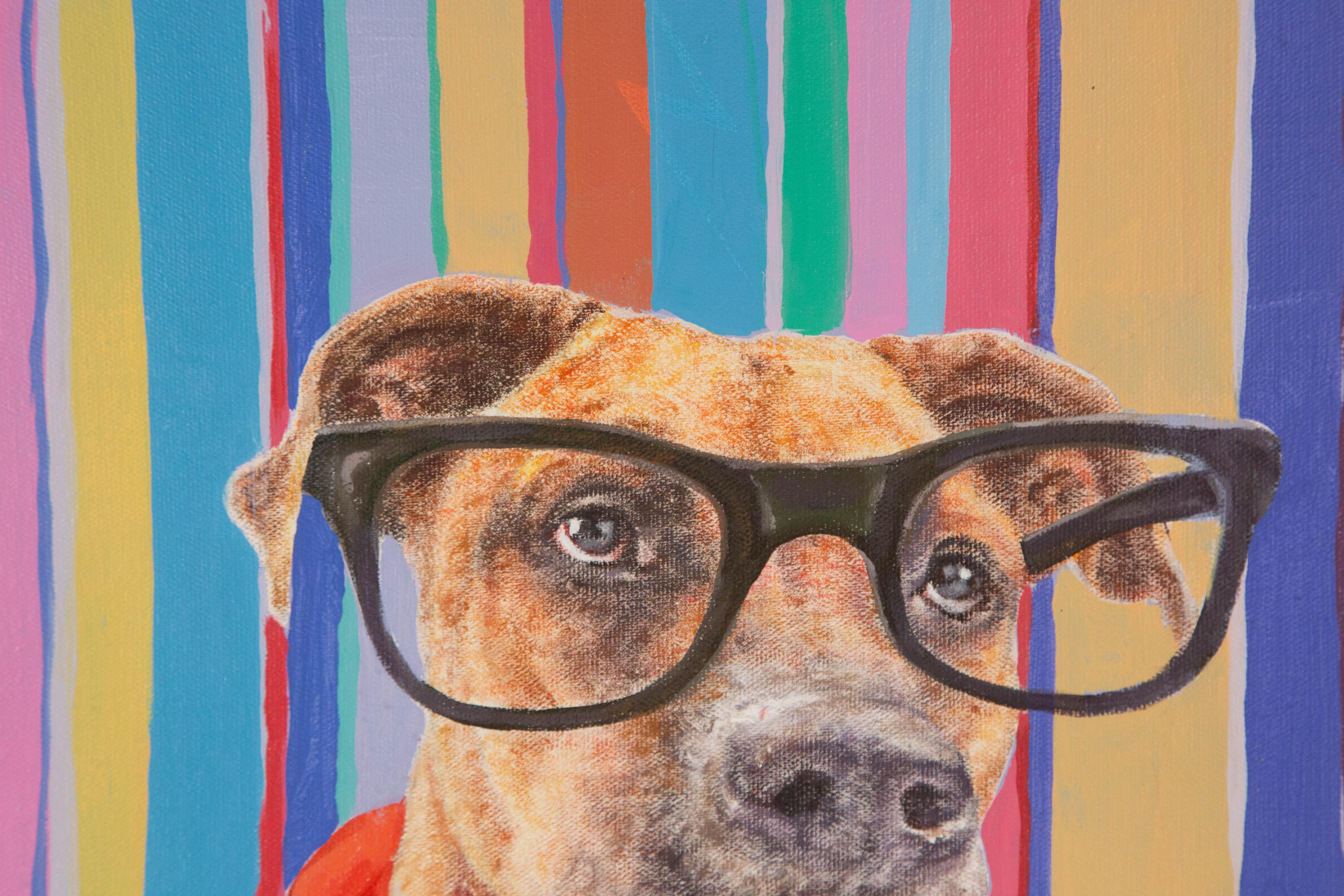 ShouZhang Wang Animal Original Oil On Canvas 
