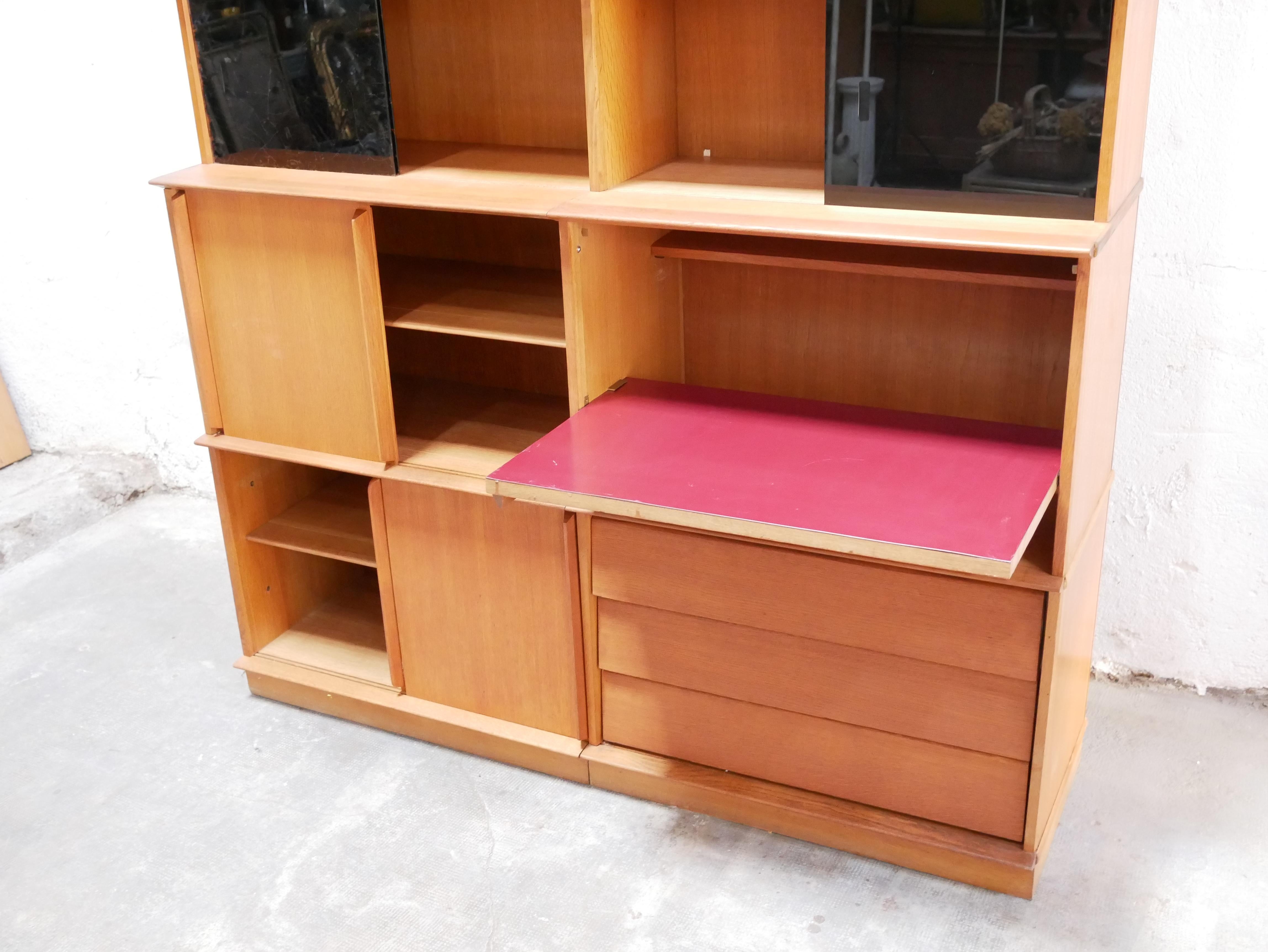Showcase bookcase by Didier Rozaffy for Meubles Oscar editions For Sale 7