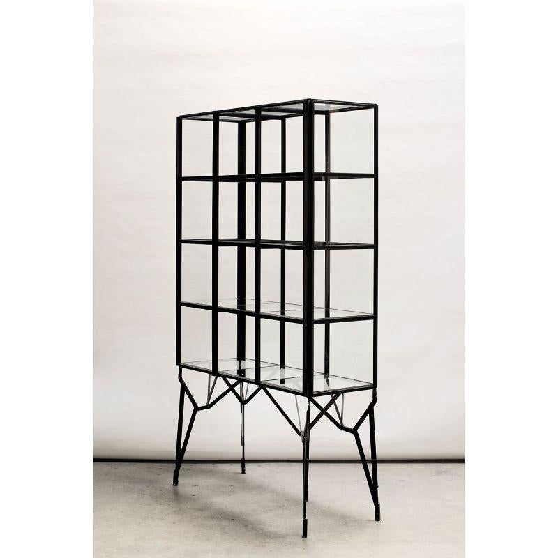 Hand-Crafted Showcase Cabinet, 3x4 by Paul Heijnen For Sale