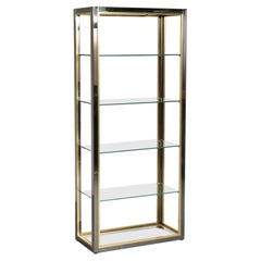 Showcase Cabinet by Belgo Chrom, Belgium 1970