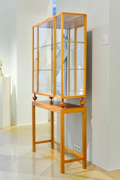 Showcase Cabinet Josef Frank Svenskt Tenn circa 1946 Mahogany Austrian Swedish