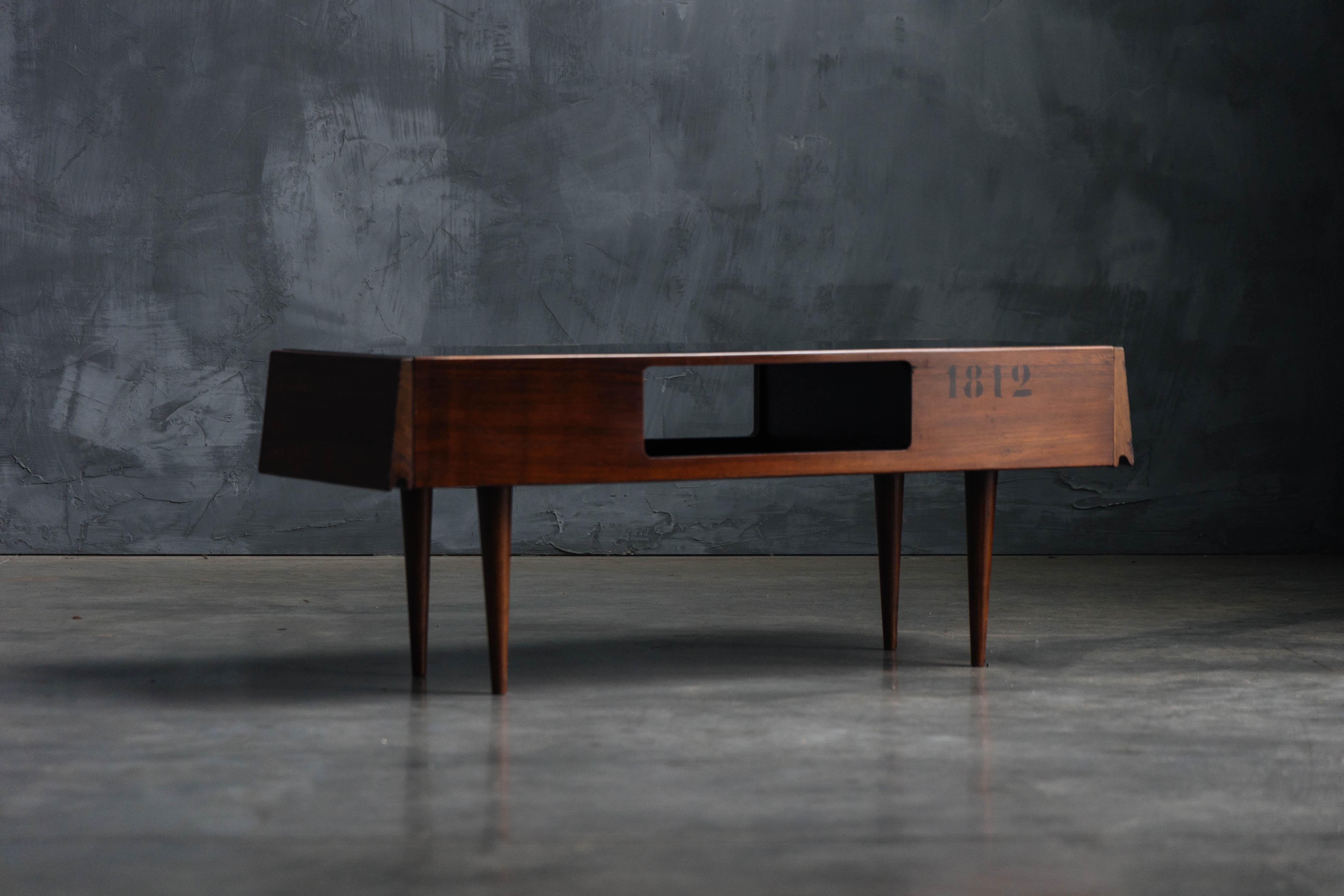 Mid-Century Modern Table basse Showcase de Eisler et Hauner pour Forma, Brésil, 1955 en vente
