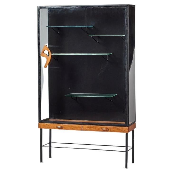 Showcase Display Cabinet, 1960s For Sale