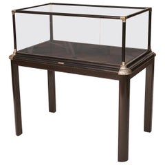 Antique Showcase Made by 'Quincy Showcase Work', St., Illinois, U.S.A