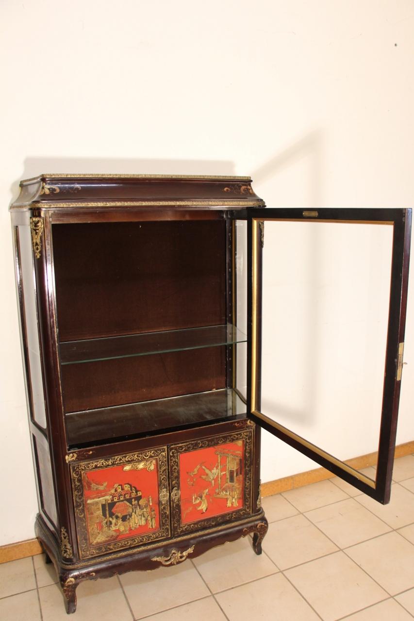 Showcase Napoleon III En Lac Signed G.durand, Paris For Sale 3