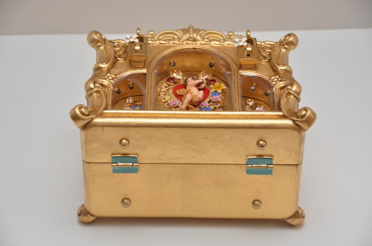 Dolce and Gabbana Angel Cherub Handbag With Lights 2017 Runway 15,000 NEW 1/5 For Sale at 1stDibs