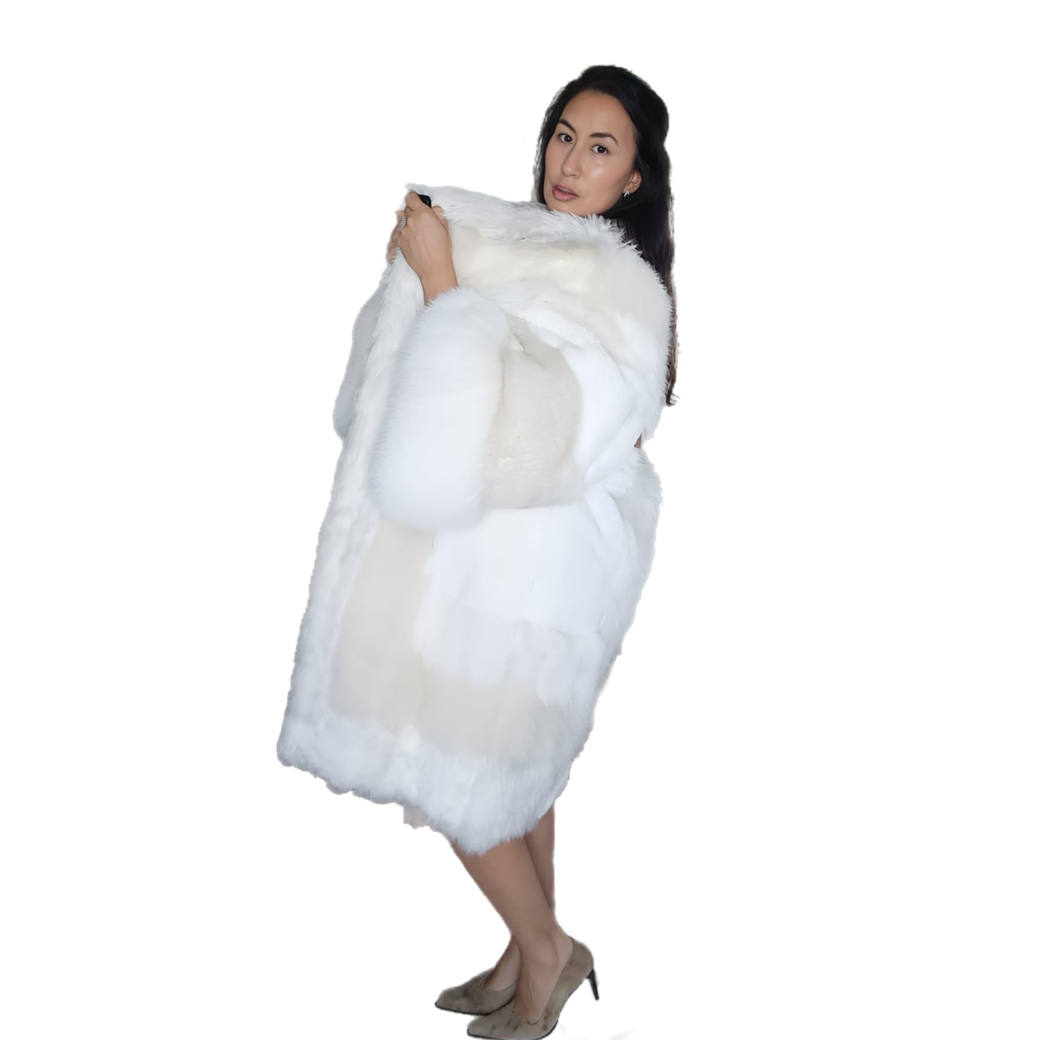 Showroom Dolce & Gabbana mix sheep lamb Fur Coat (Size 16 - L) For Sale 7