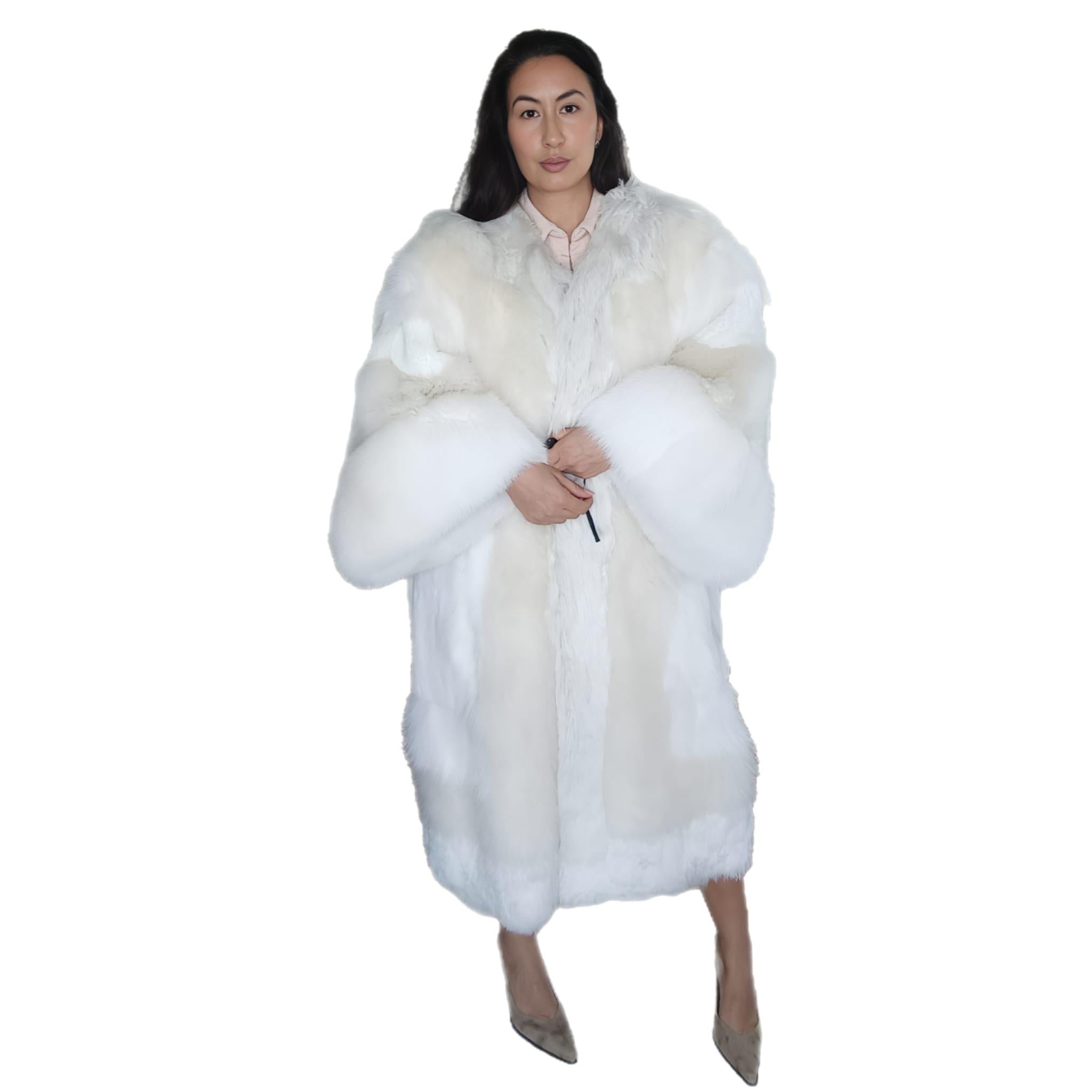 Showroom Dolce & Gabbana mix sheep lamb Fur Coat (Size 16 - L) For Sale 10