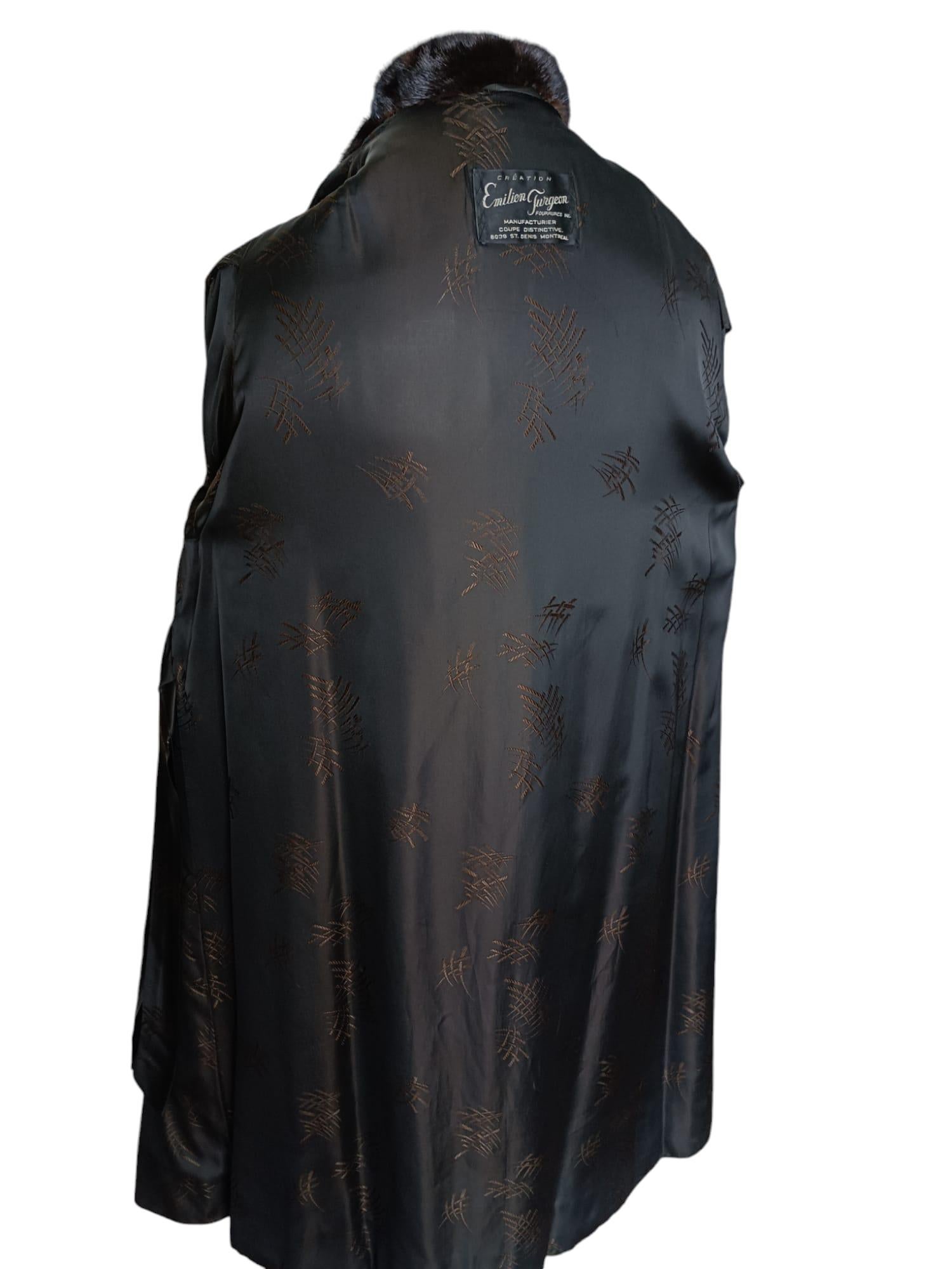 Cappotto in pelliccia di visone Showroom Ranch (taglia 16 XL) in vendita 7