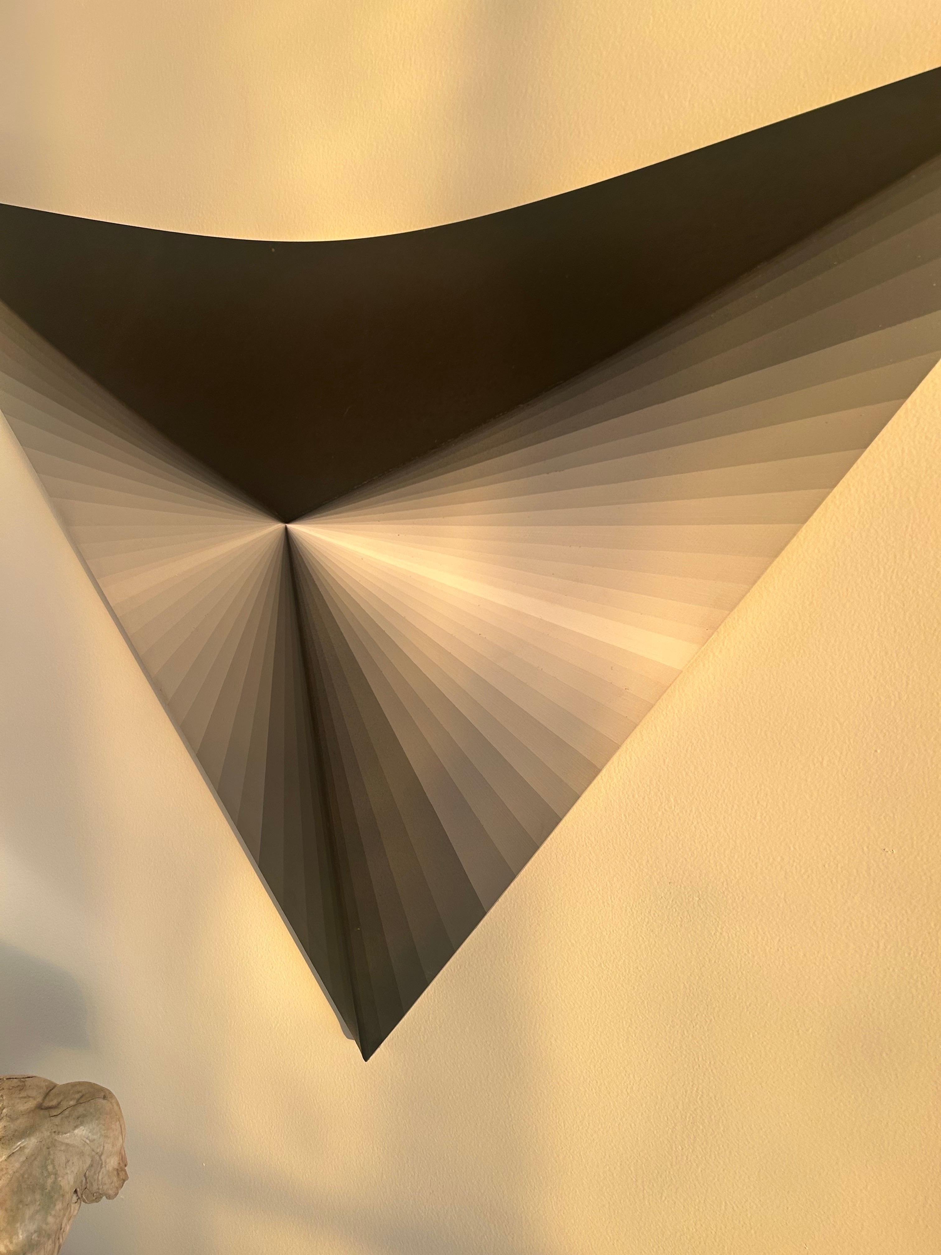 Shozo Nagano acrilico tridimensionale su tela in vendita 3
