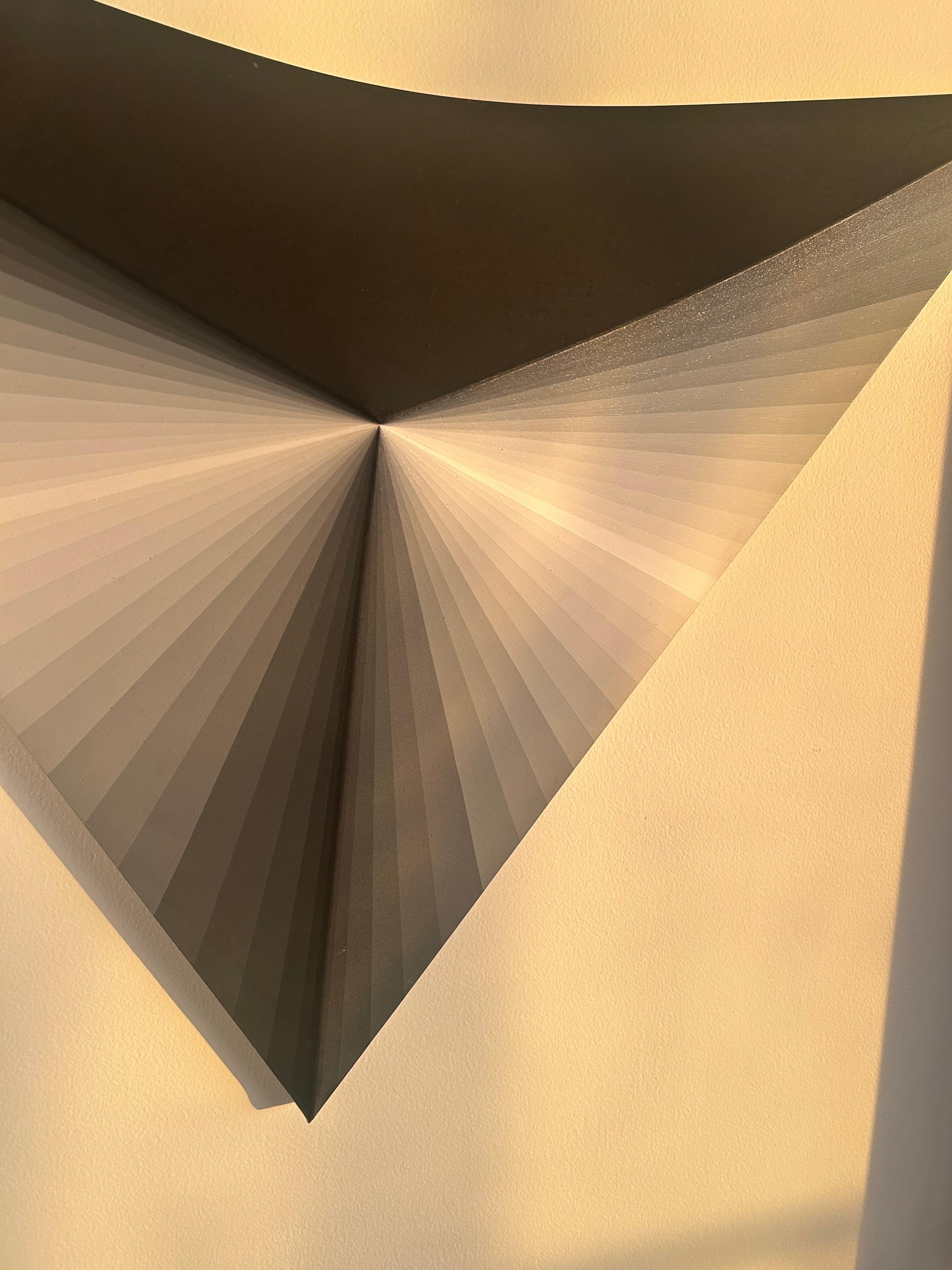 Shozo Nagano acrilico tridimensionale su tela in vendita 5
