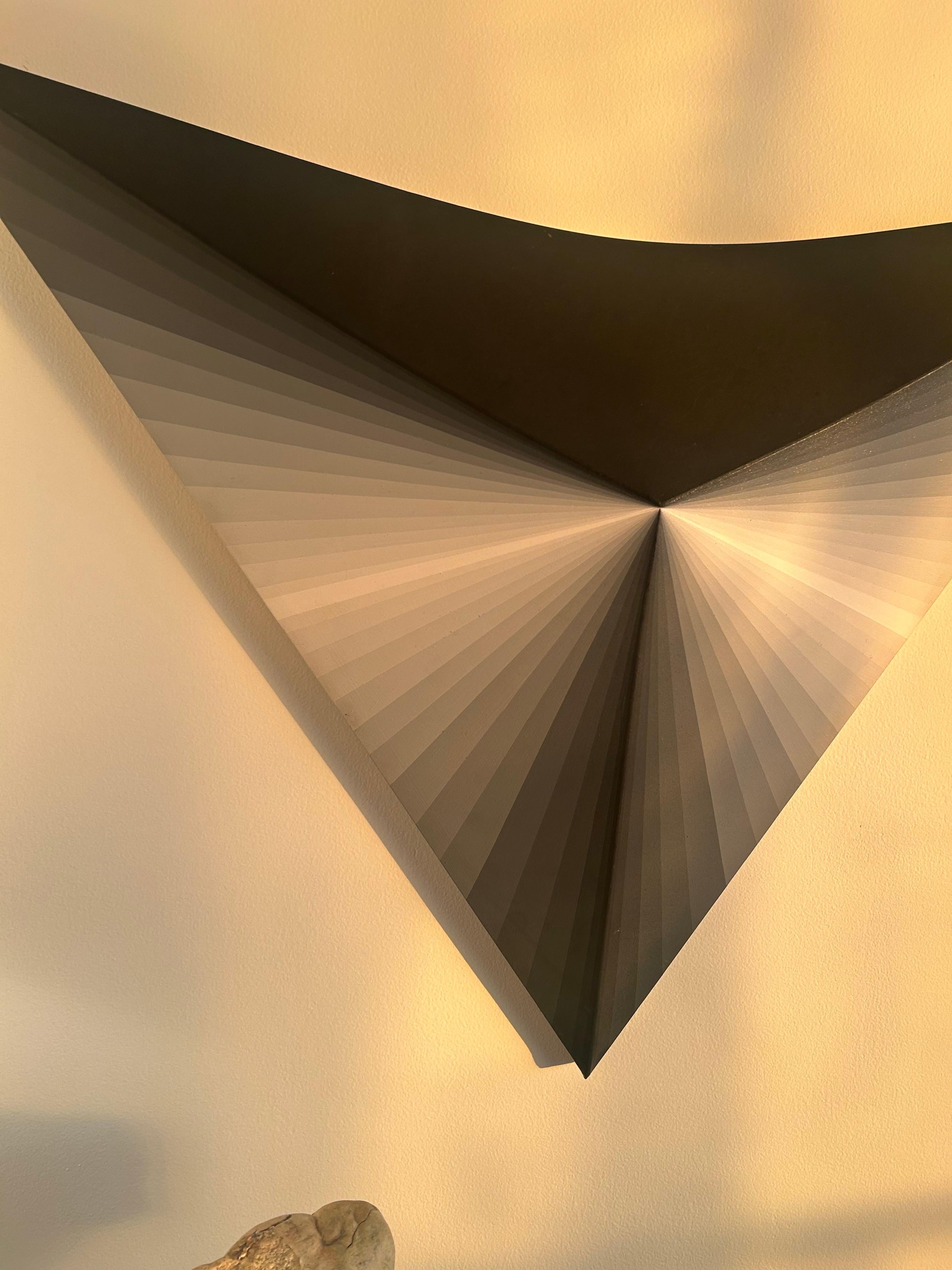 Shozo Nagano acrilico tridimensionale su tela in vendita 9